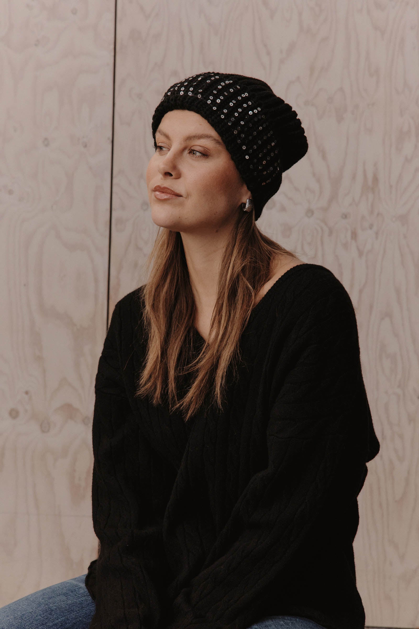 Santani Beanie - Black