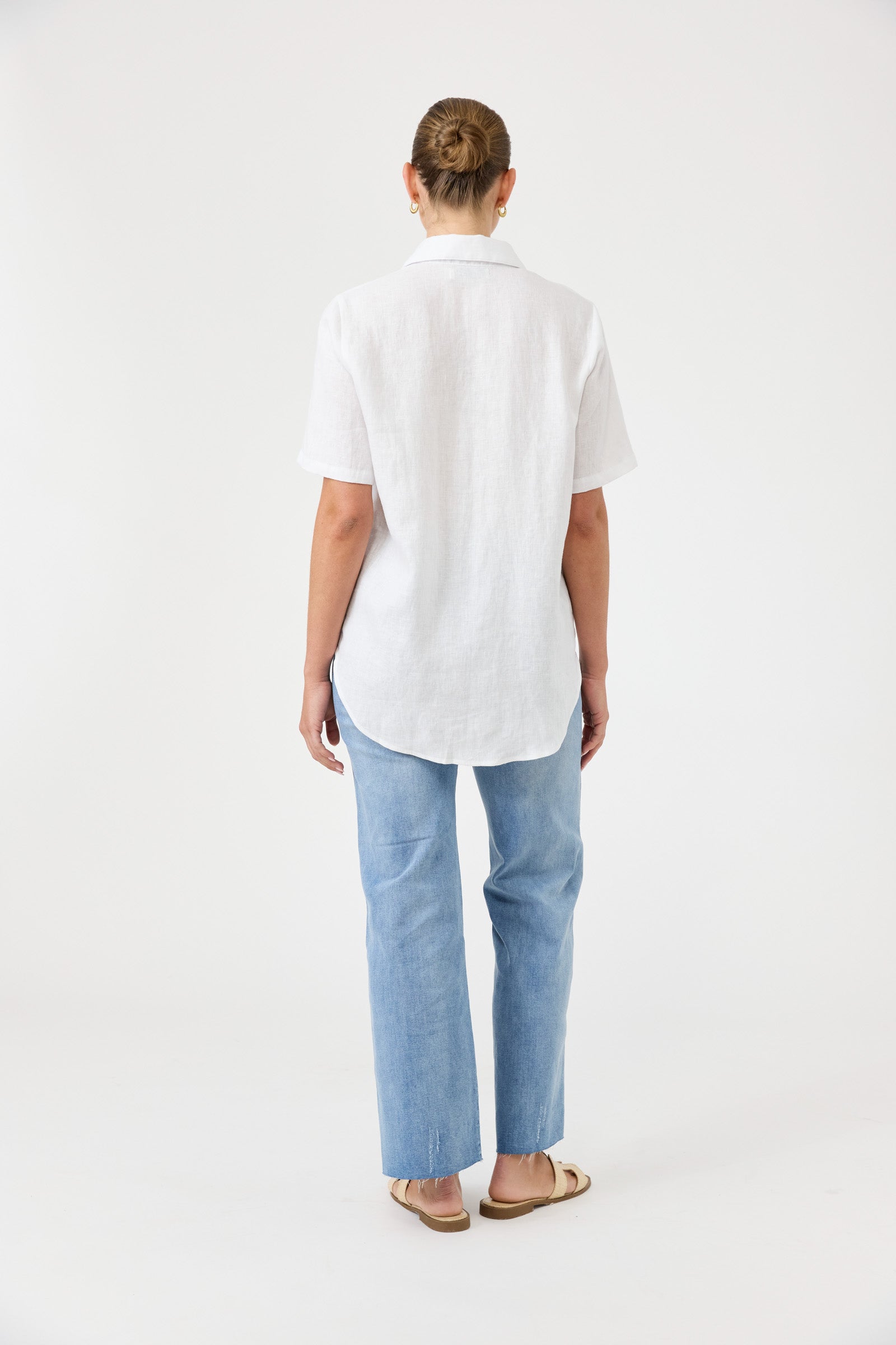 Studio Short Sleeve Shirt - White