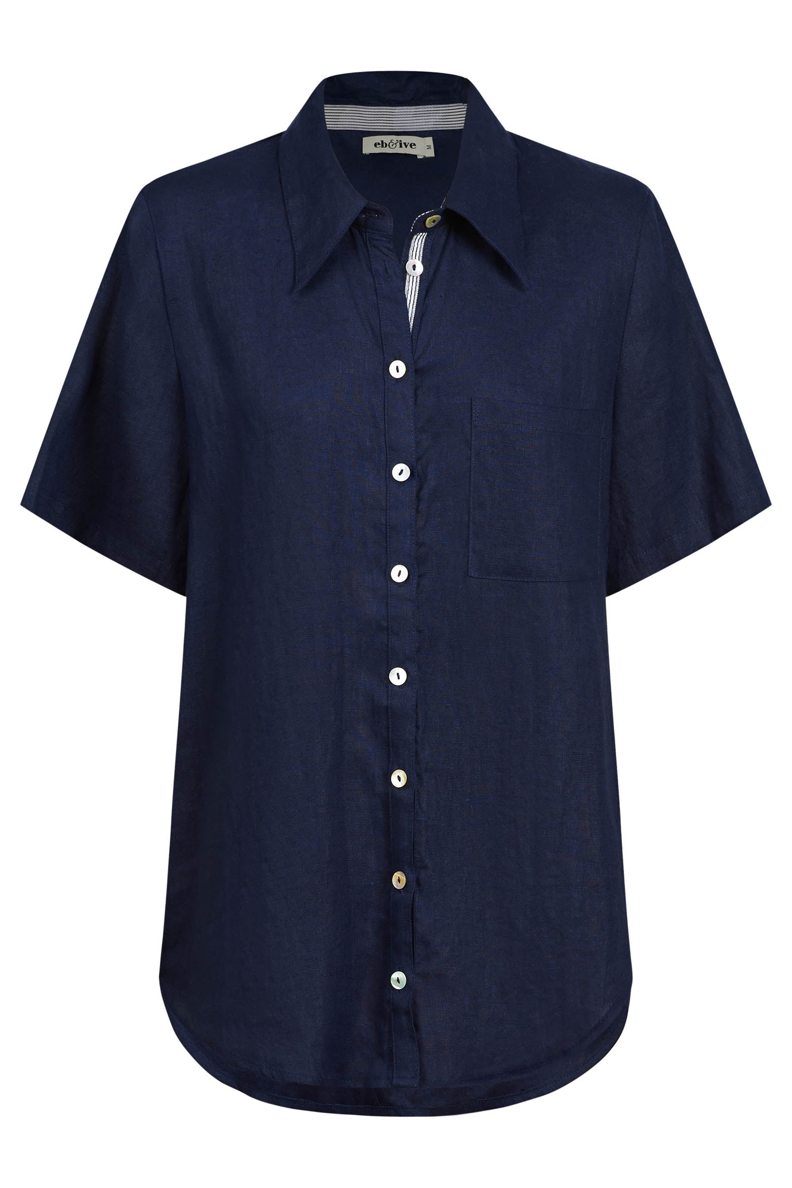 Studio Short Sleeve Shirt - Indigo