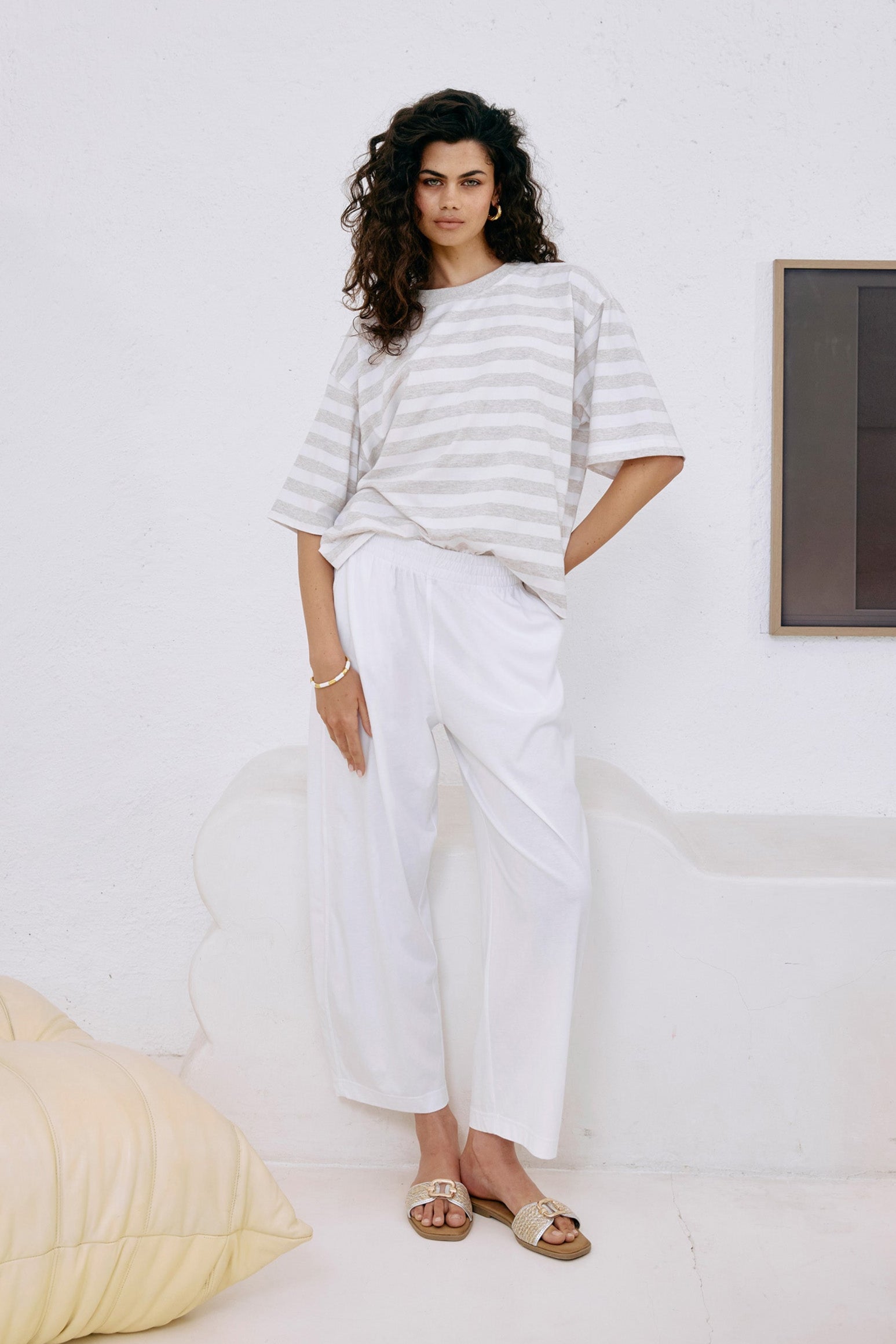 Studio Traveller Pant - Salt