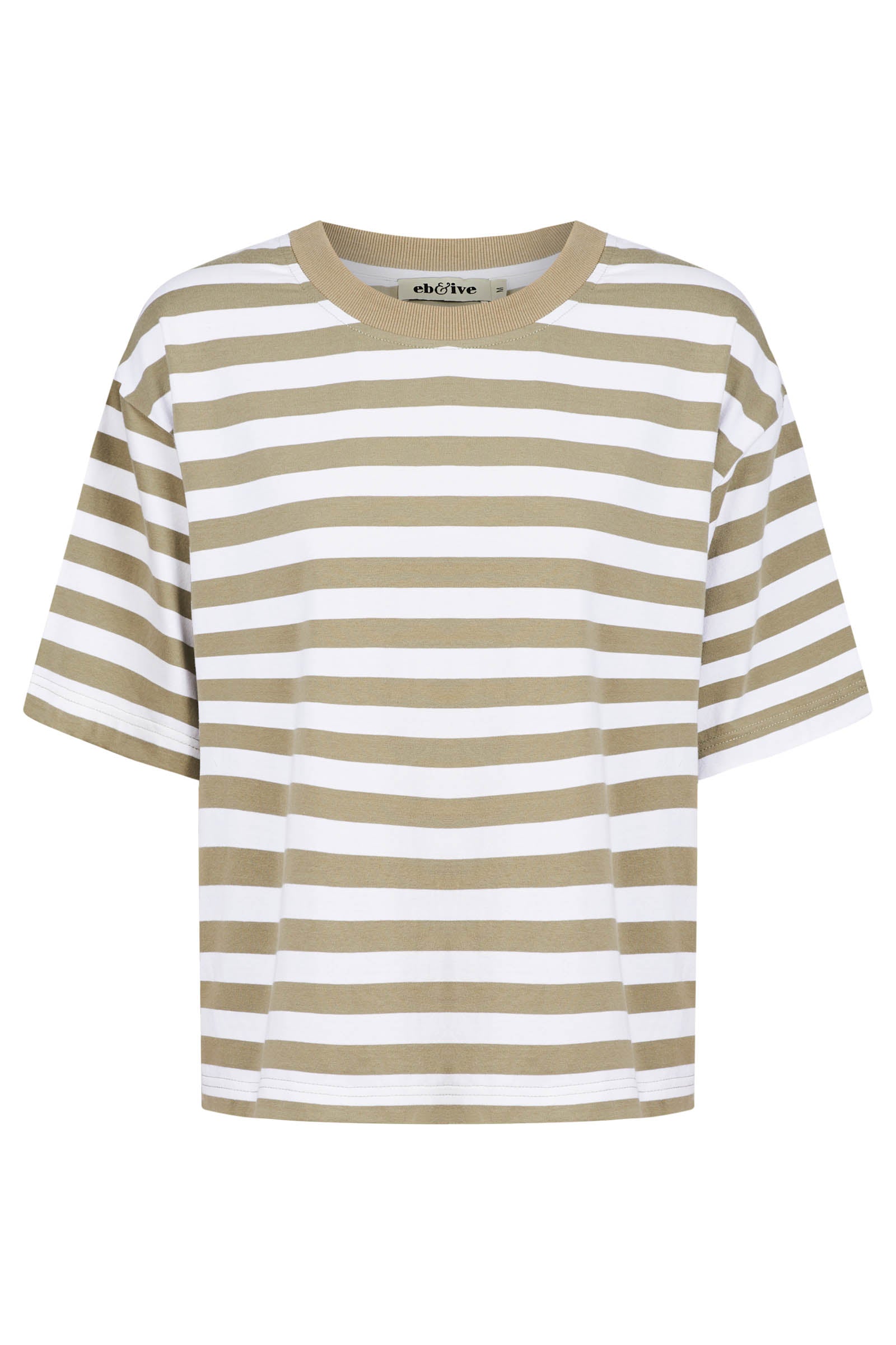 Studio Stripe Tshirt - Olive