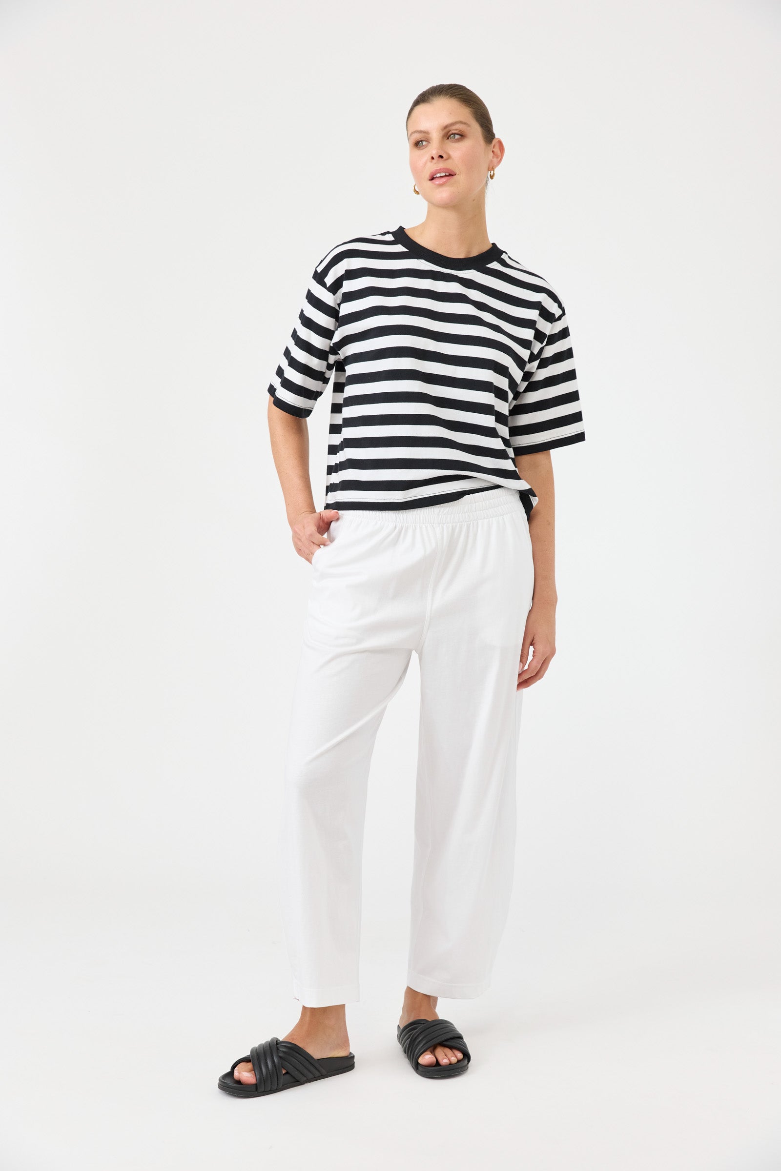 Studio Traveller Pant - Salt