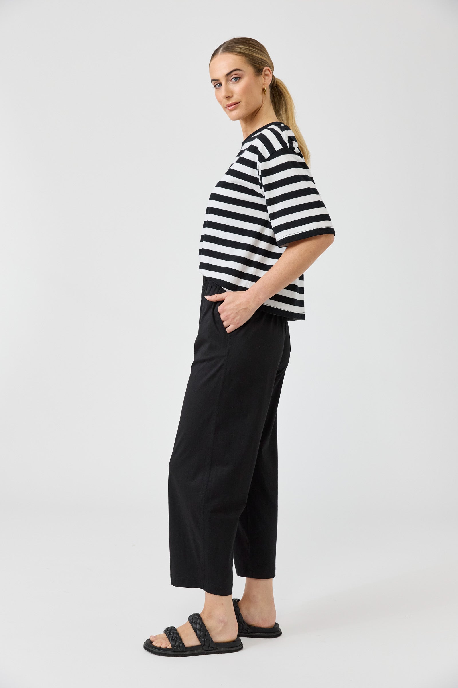 Studio Traveller Pant - Ebony