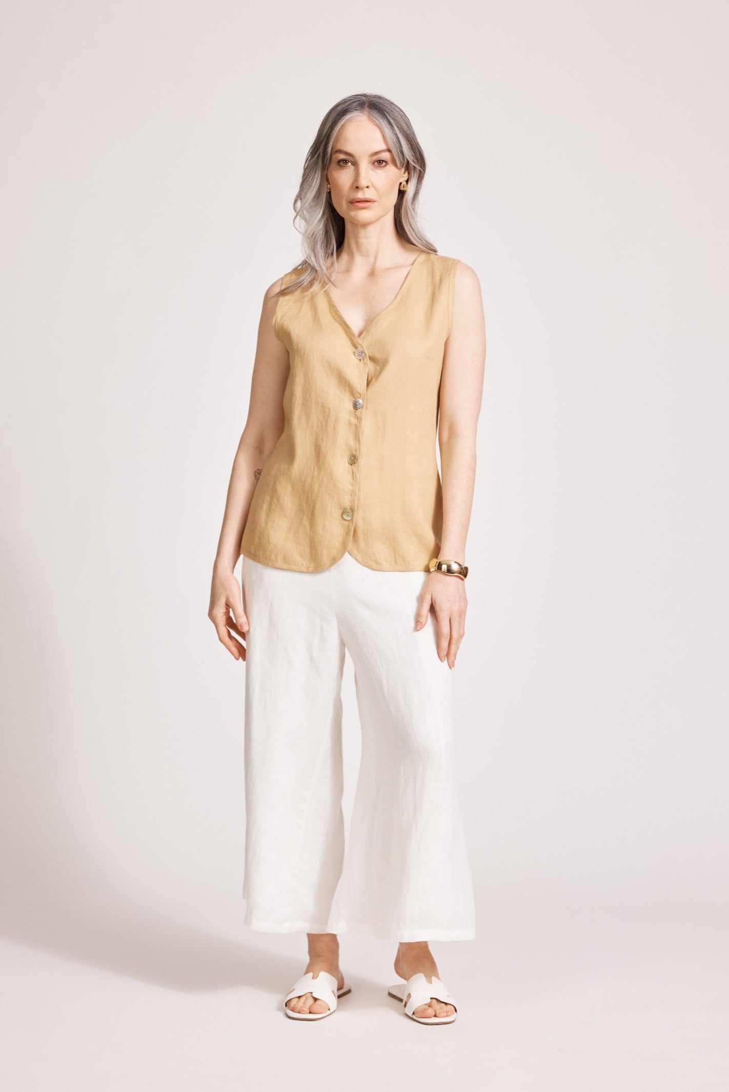 Miramar Vest - Camel