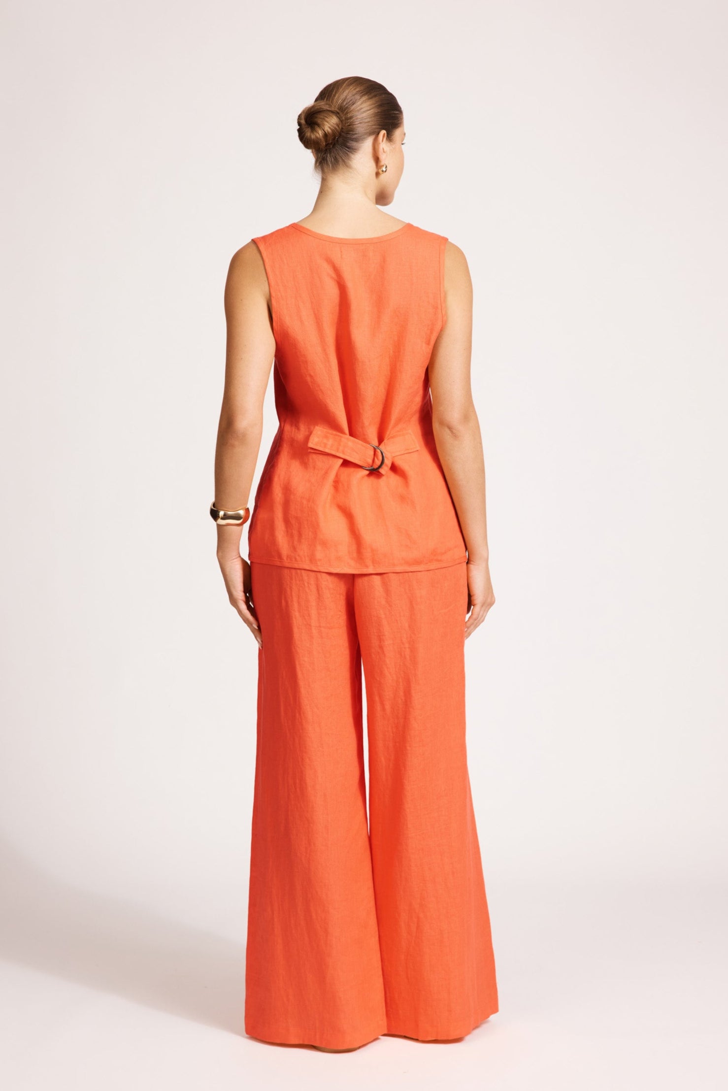 Miramar Vest - Coral
