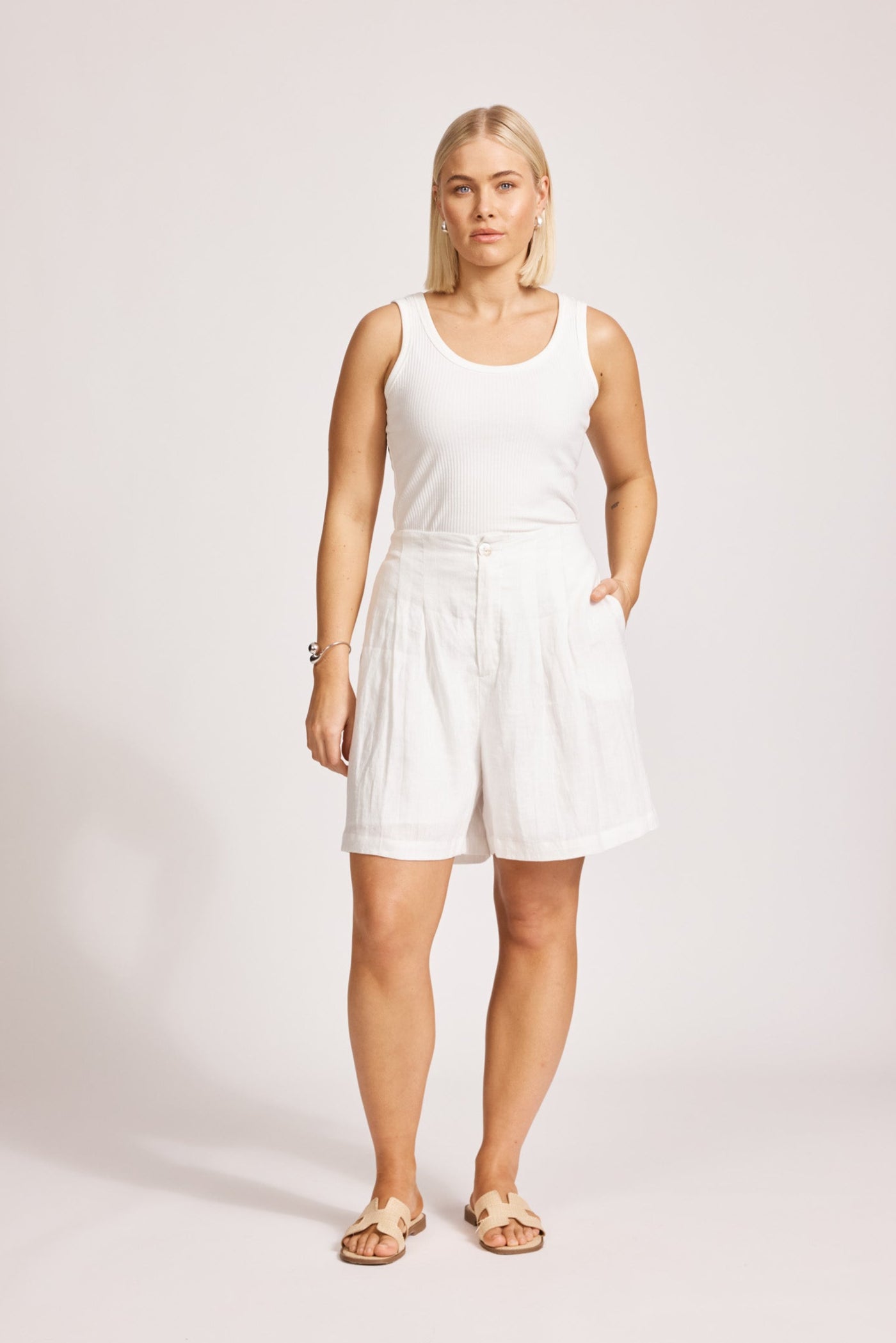 Miramar Short - White