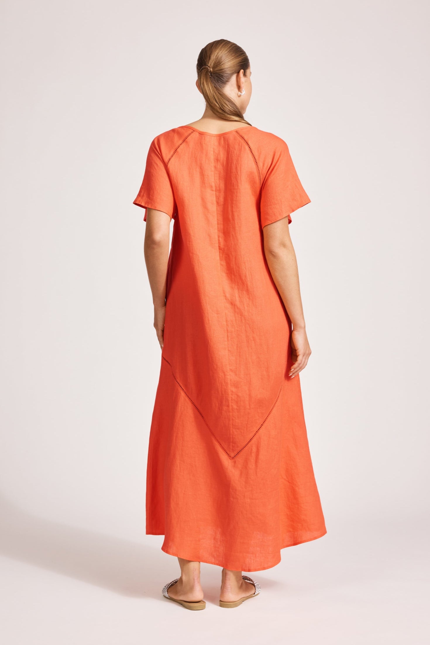 Miramar Maxi Dress - Coral