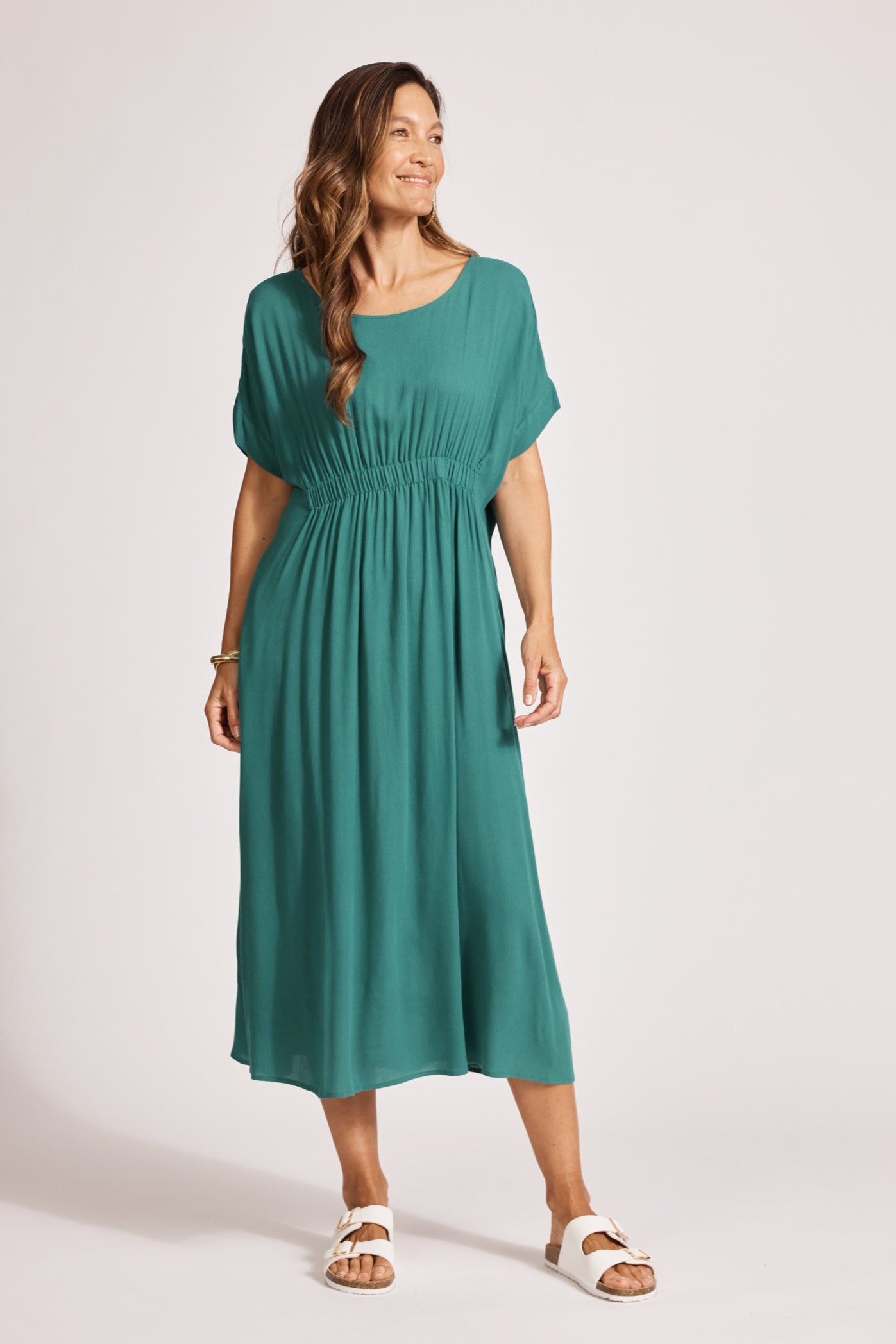 Alegria Dress - Lagoon