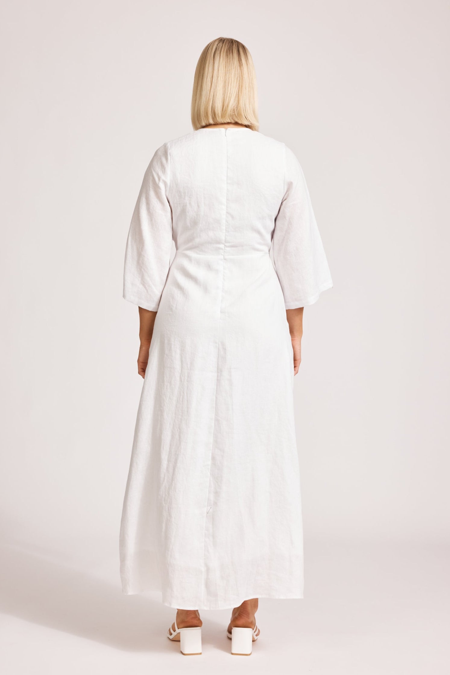 Miramar Twist Maxi Dress - White
