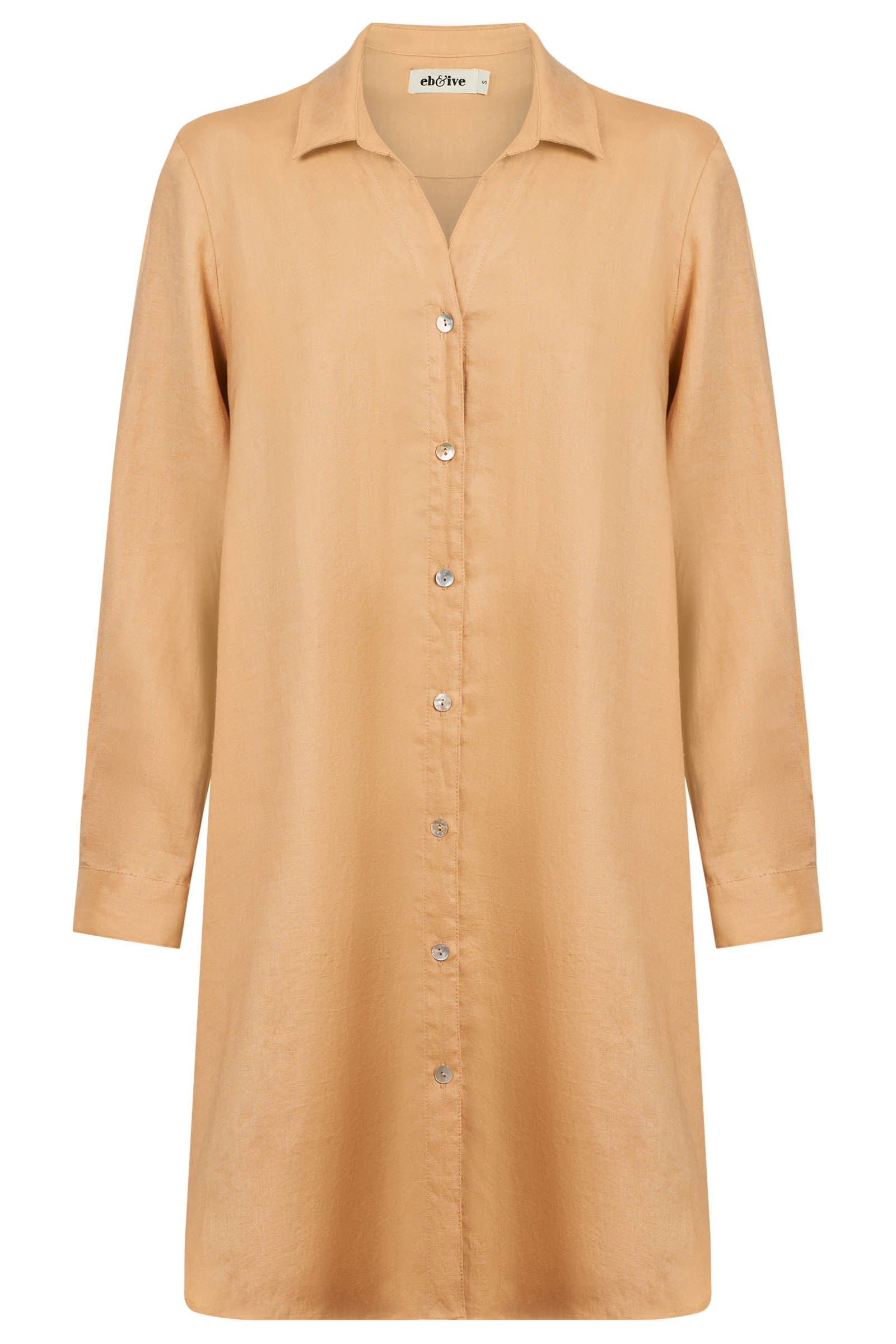 Miramar Shirt Dress - Camel