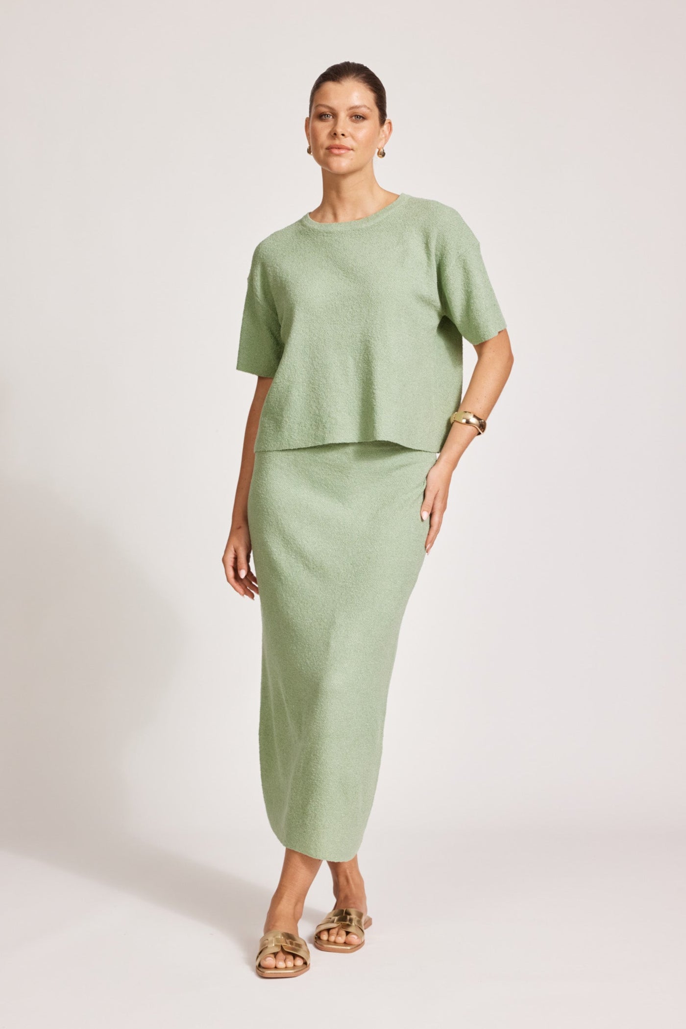 Alcazar Knit Top - Jasper