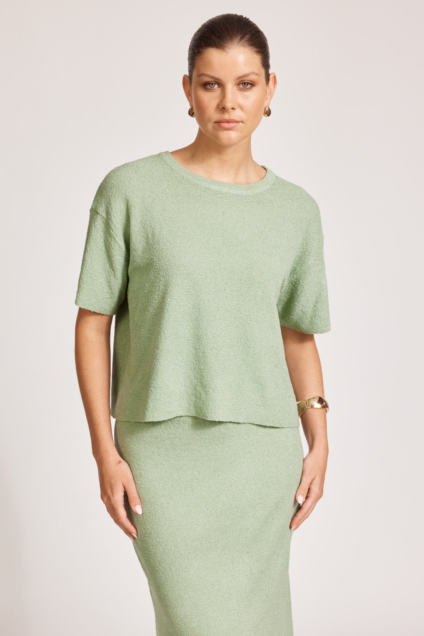 Alcazar Knit Top - Jasper