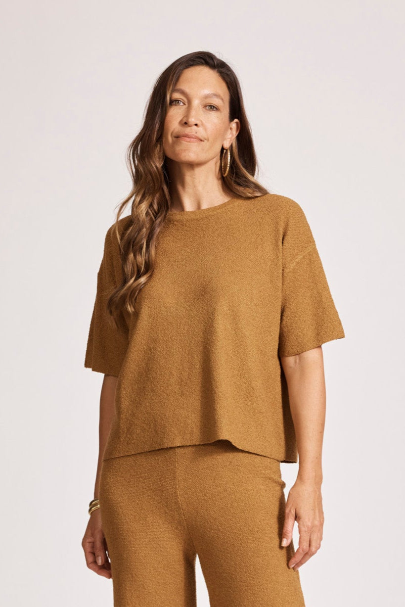 Alcazar Knit Top - Maple