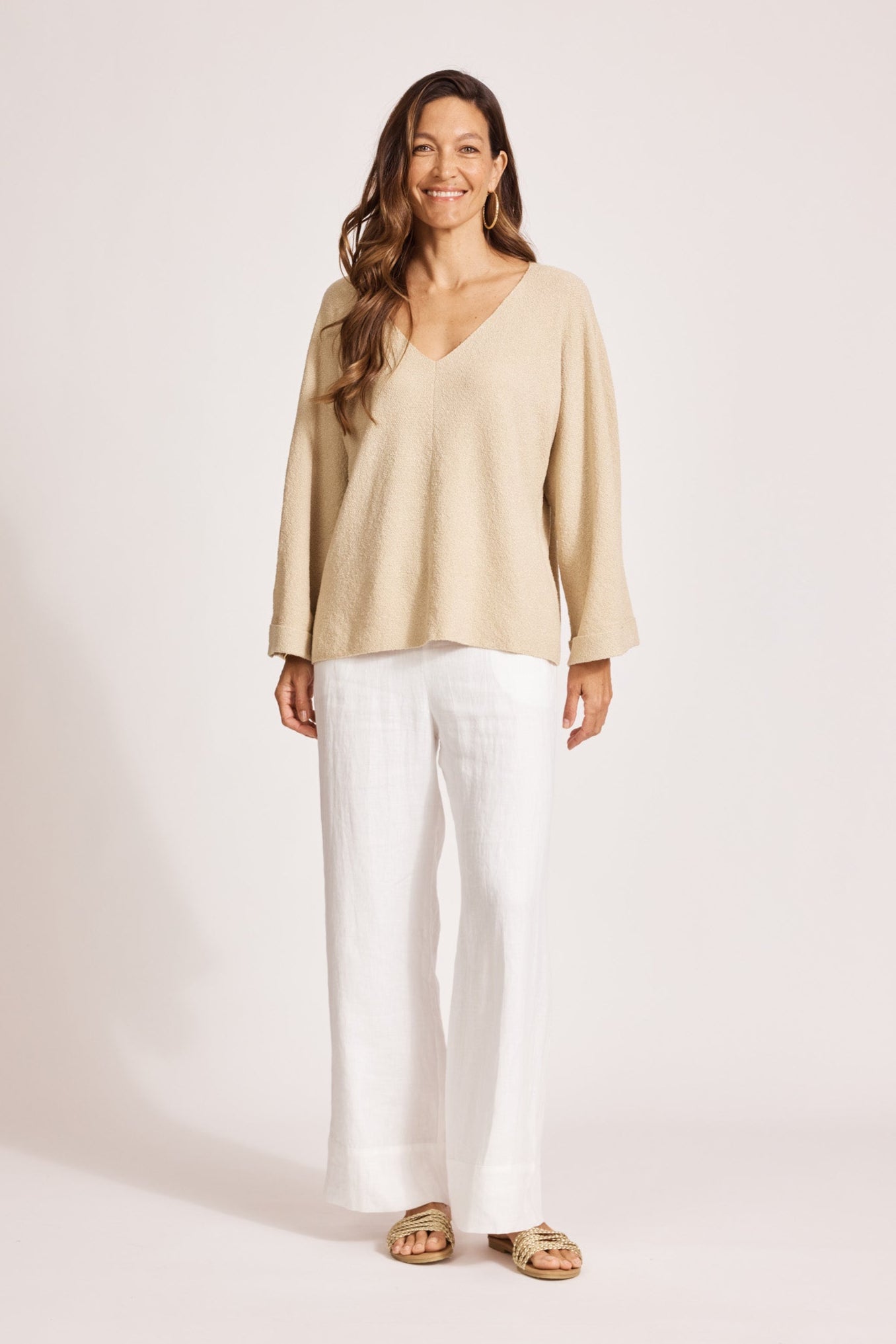 Alcazar Knit Jumper - Clay