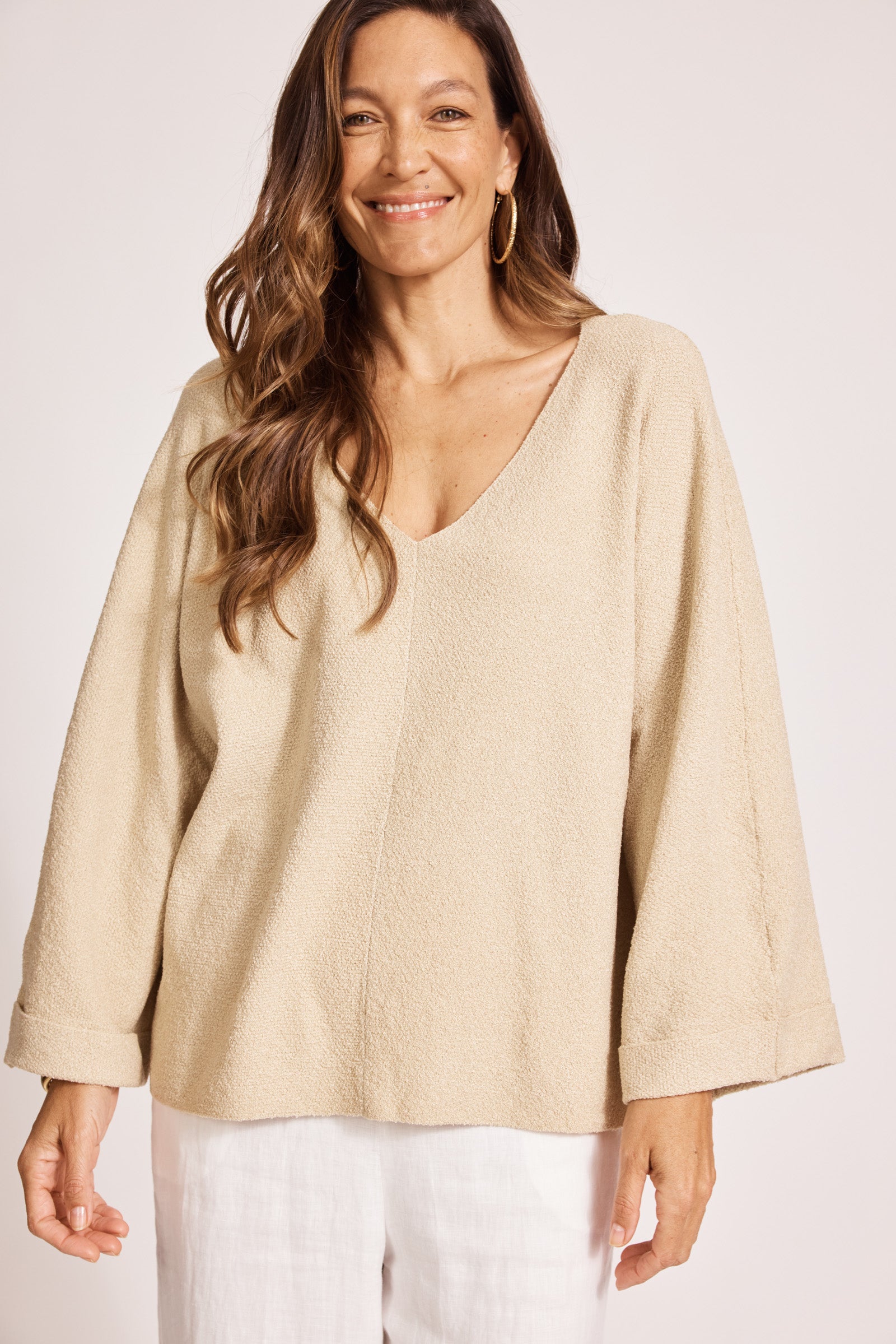 Alcazar Knit Jumper - Clay