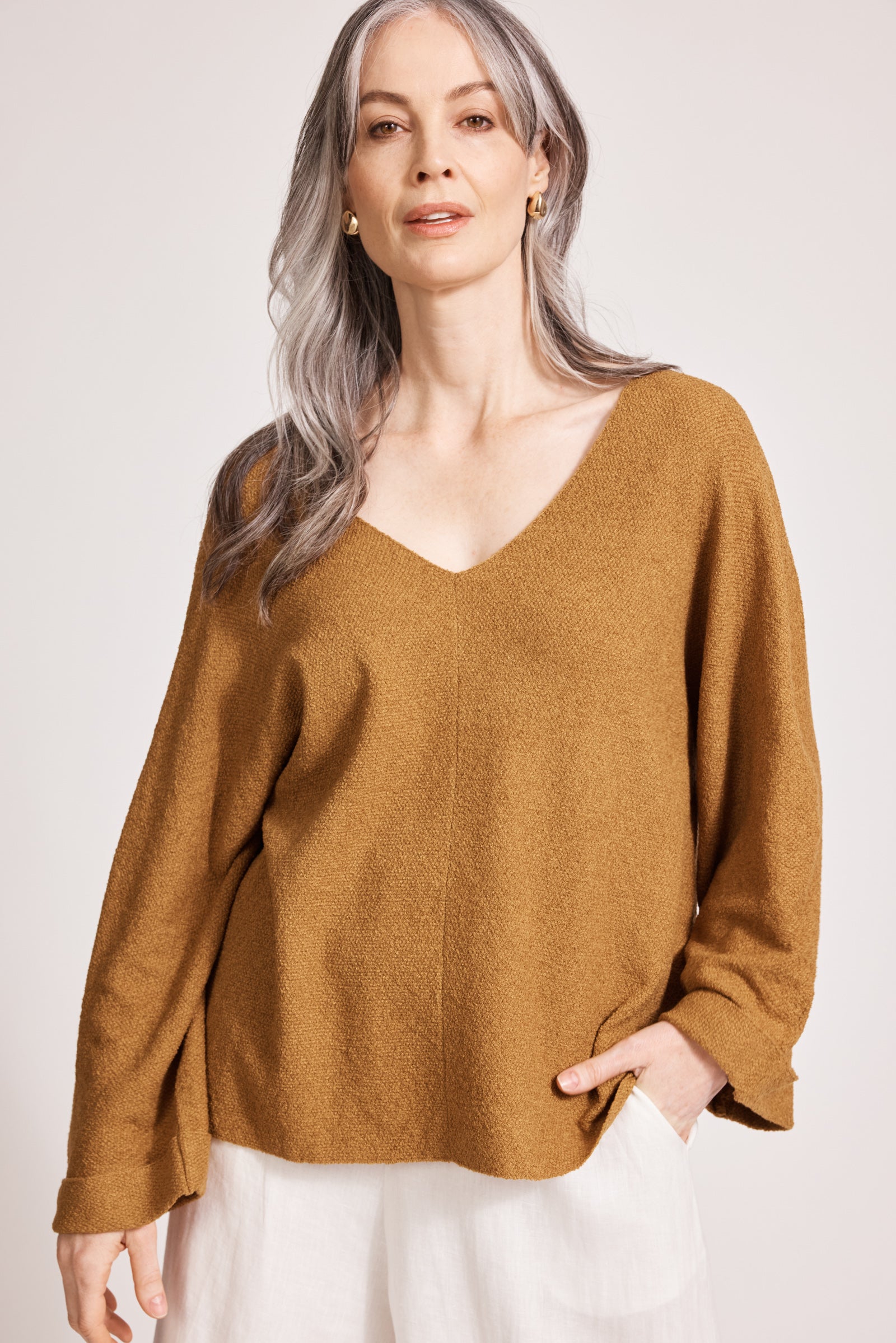 Alcazar Knit Jumper - Maple