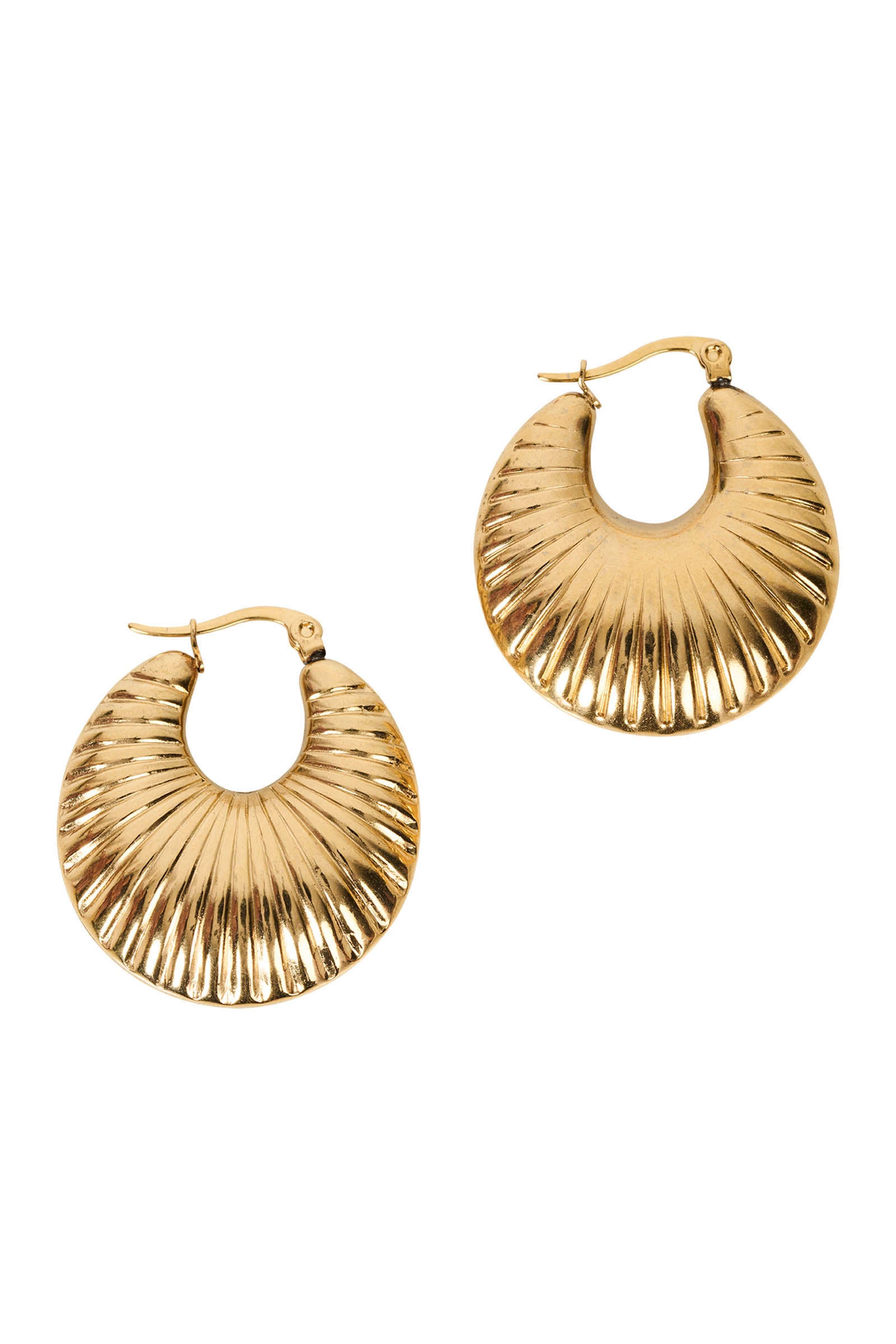 Melenia Earring - Ripple Hoop