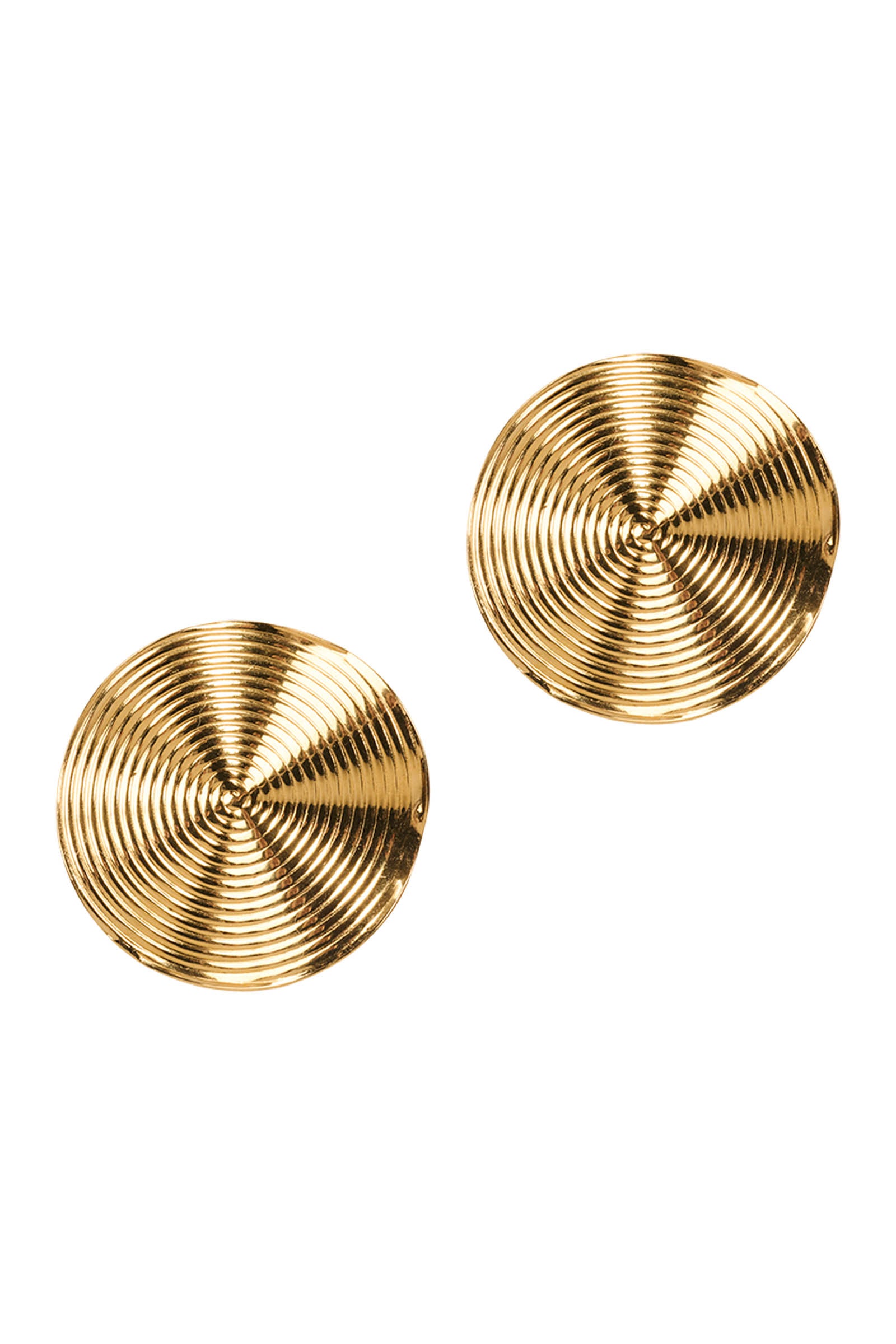 Melenia Clip On Earring - Round Clip