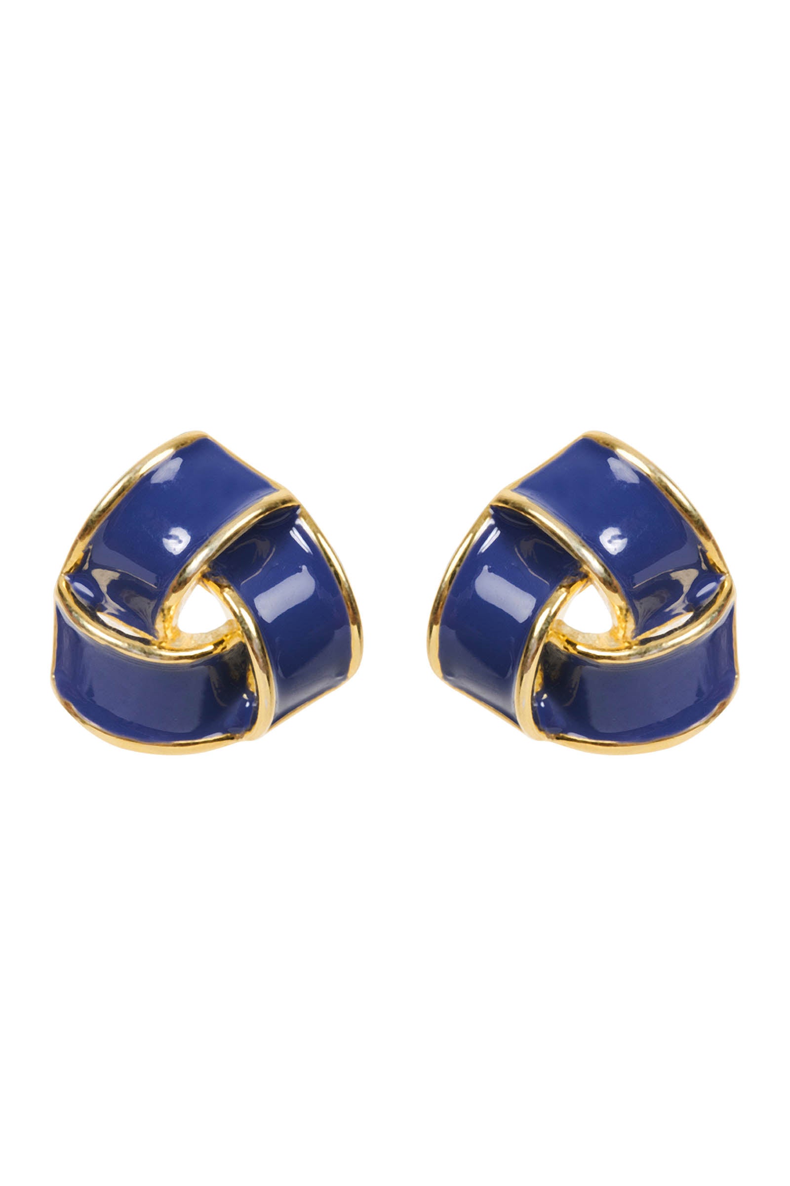 Parisio Twist Earring - Indigo