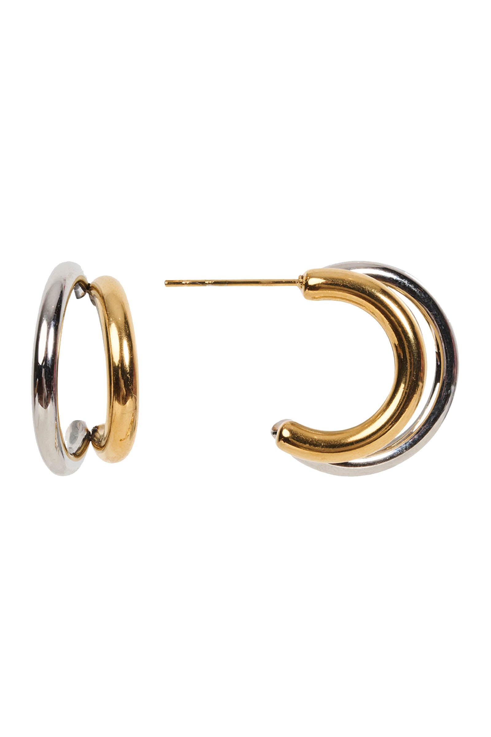 Francia Mix Earring - Half Moon Mix