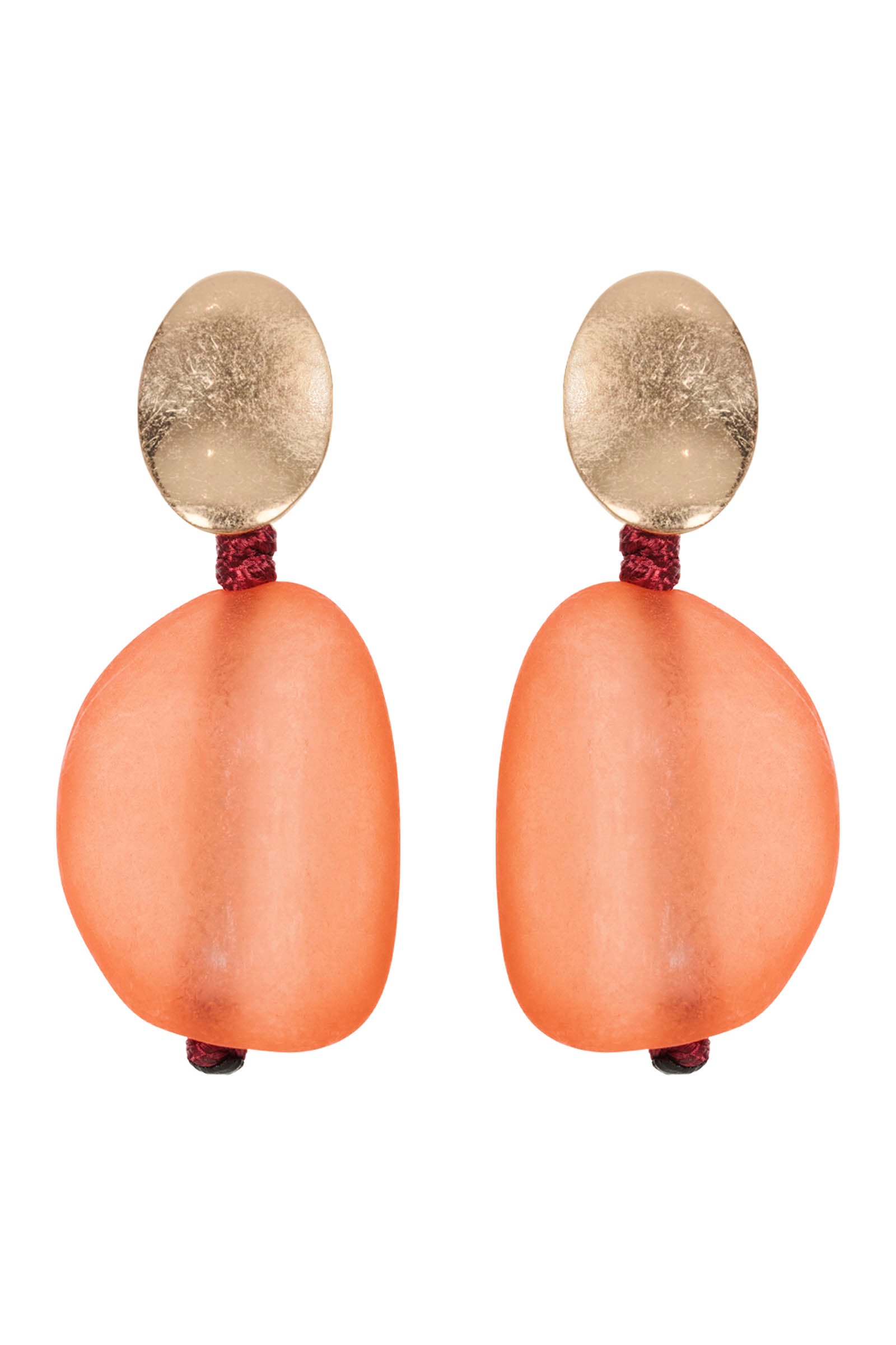 Miramar Earring - Coral