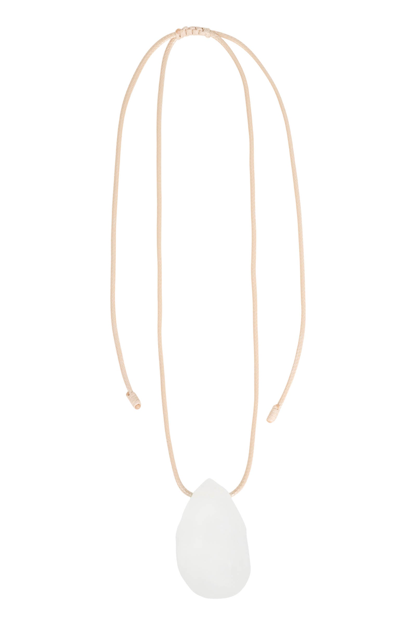 Miramar Stone Necklace - White