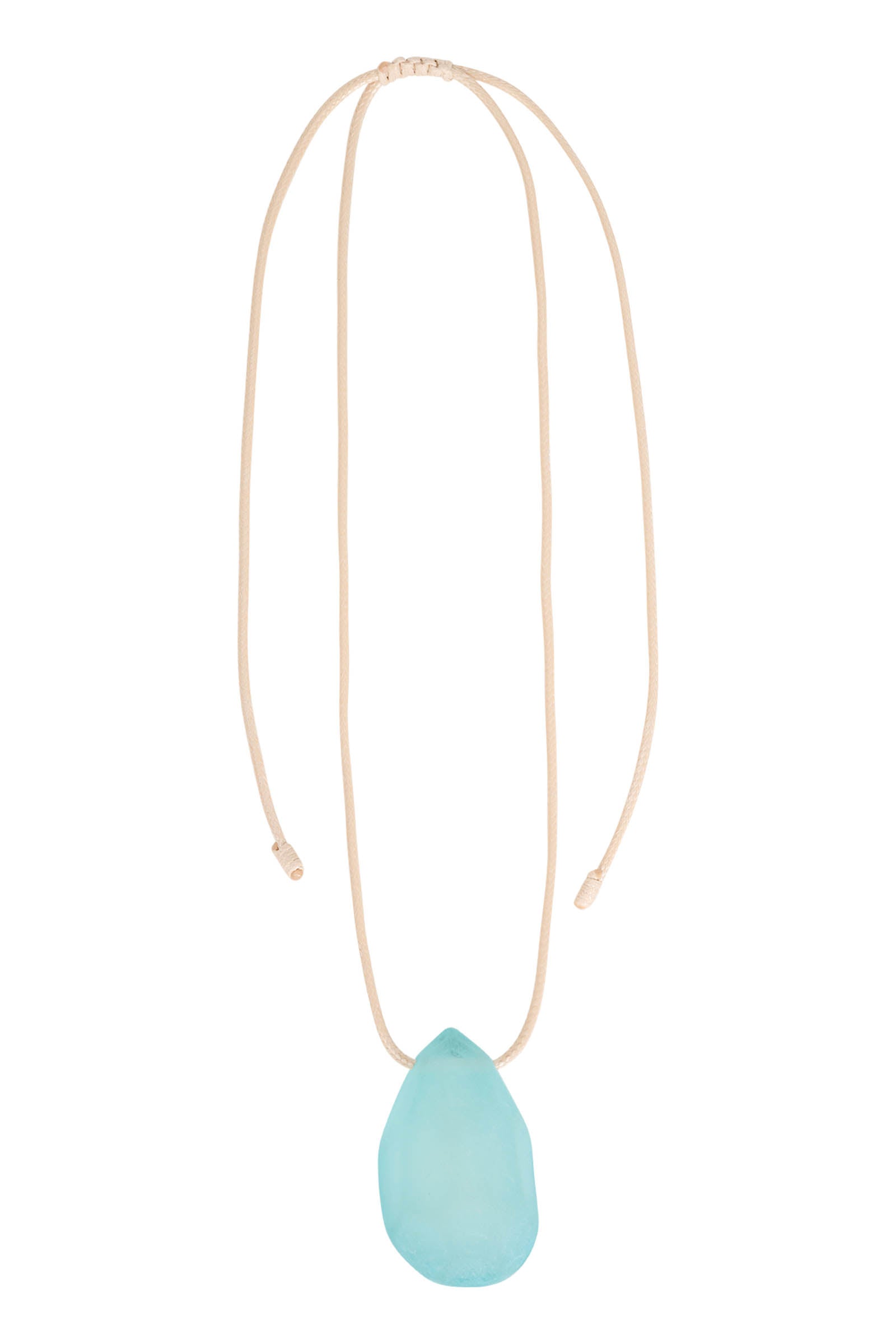Miramar Stone Necklace - Lagoon