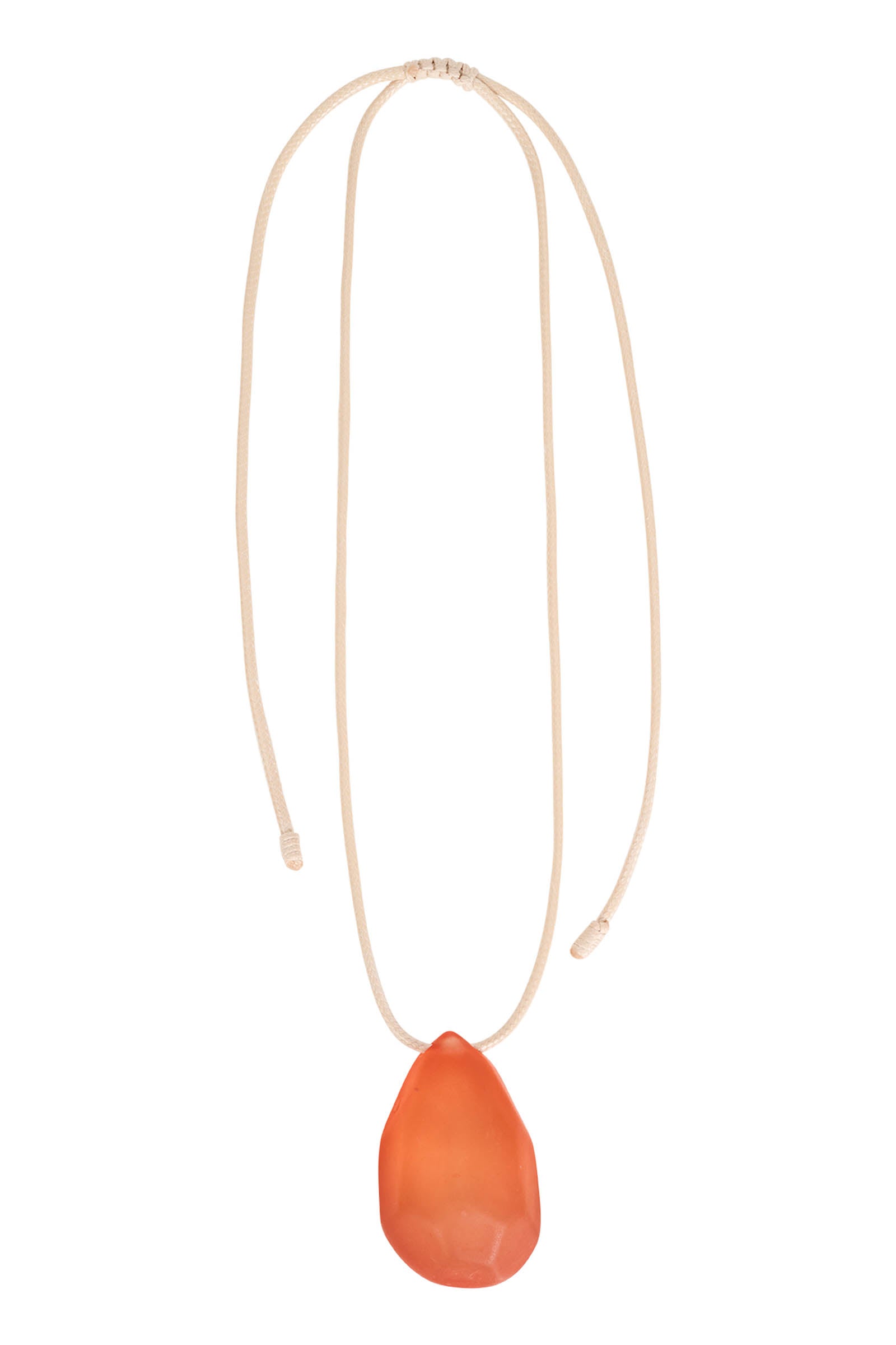 Miramar Stone Necklace - Coral