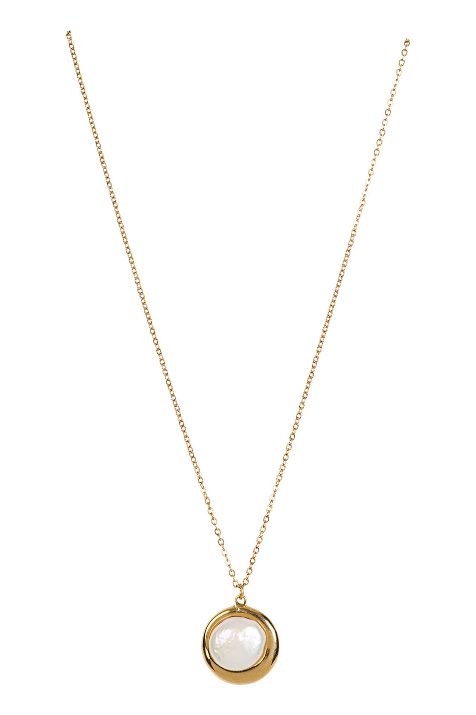 L'Estate Necklace - Pearl Drop
