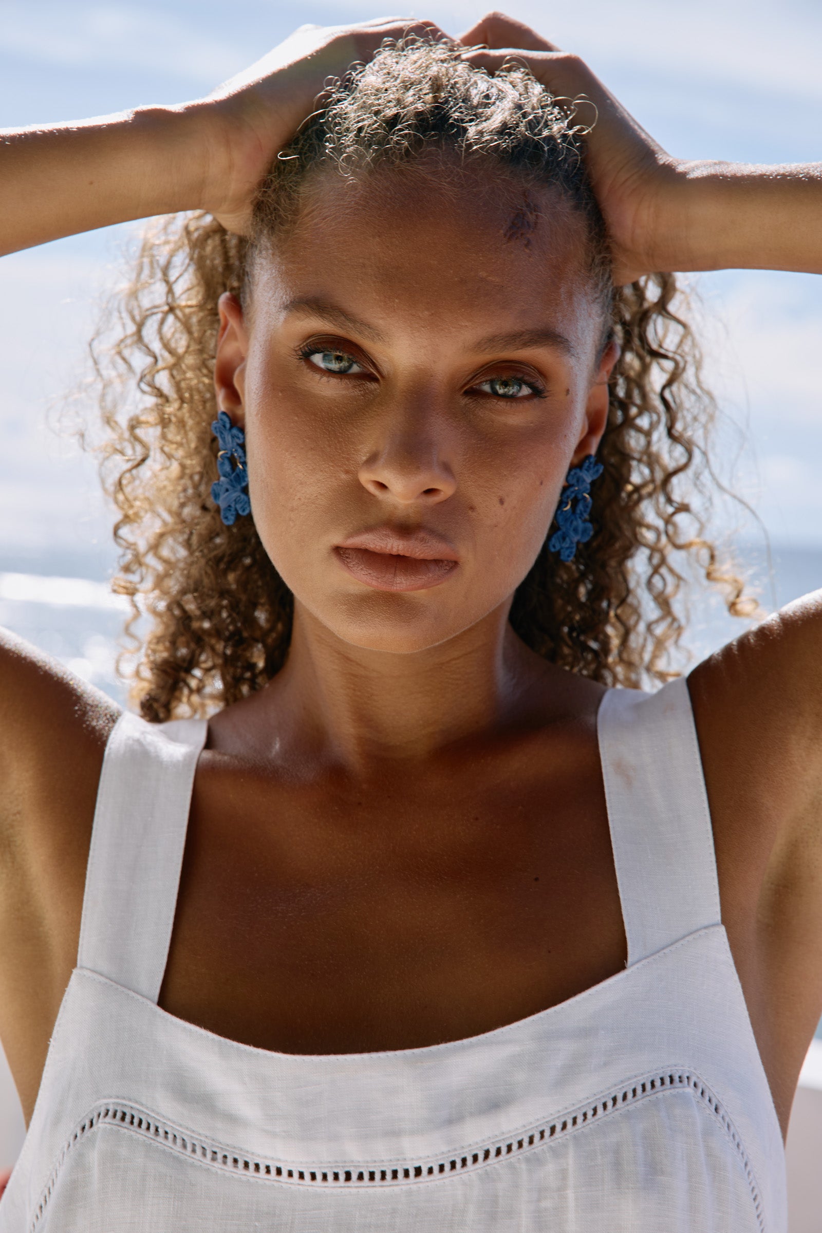 Capri Duo Earring - Aegean