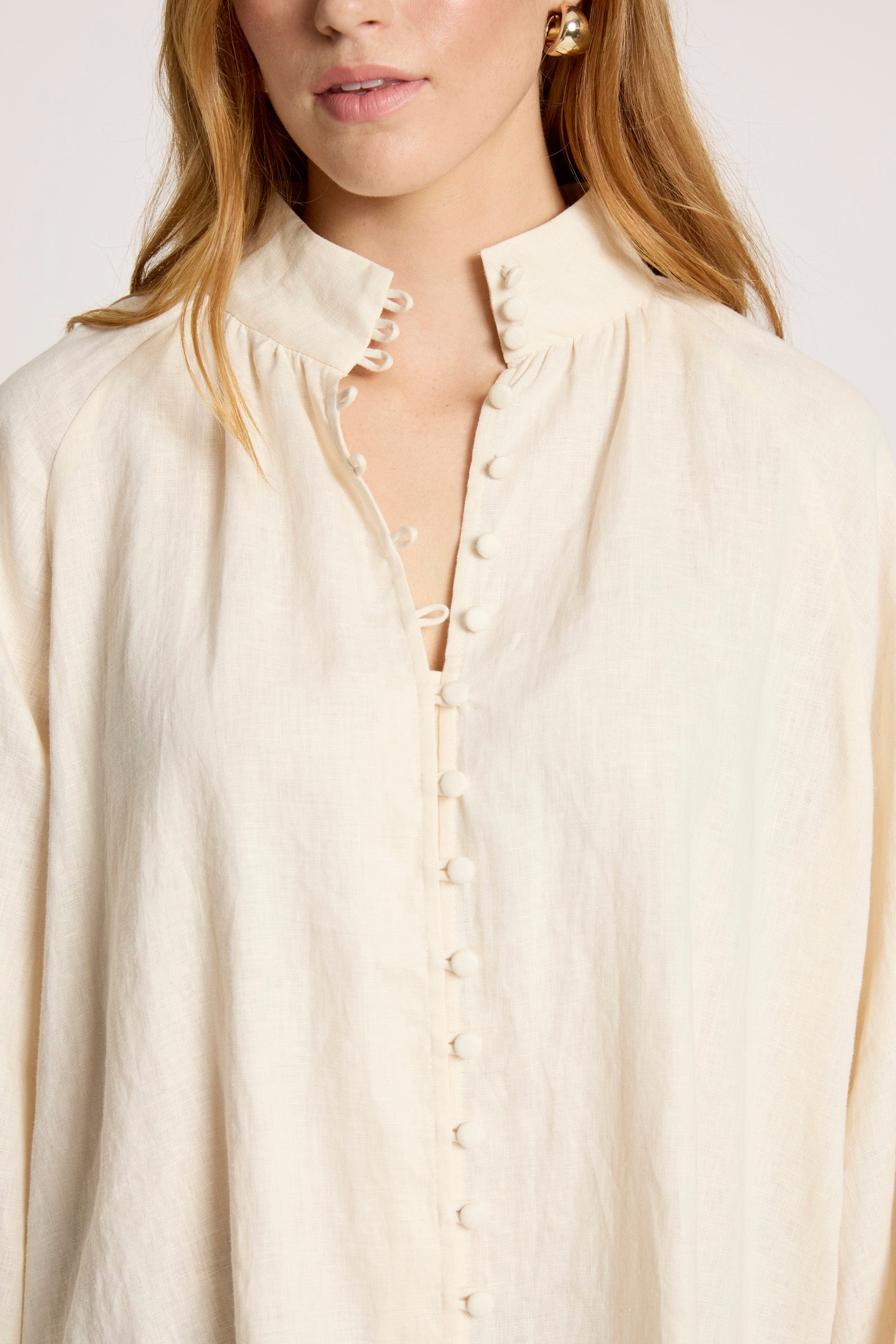 Bajau Button Shirt - Dune