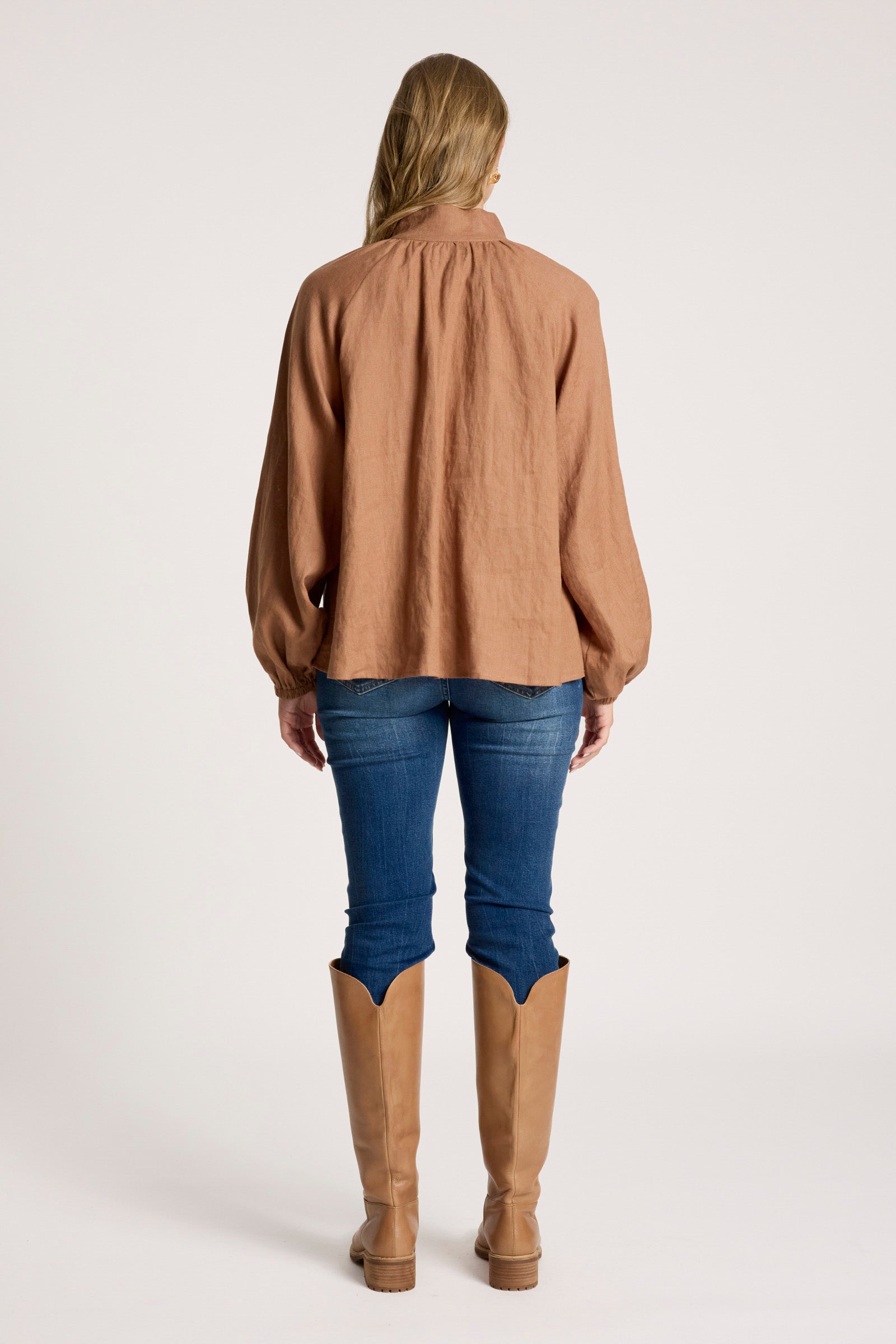 Bajau Button Shirt - Clay