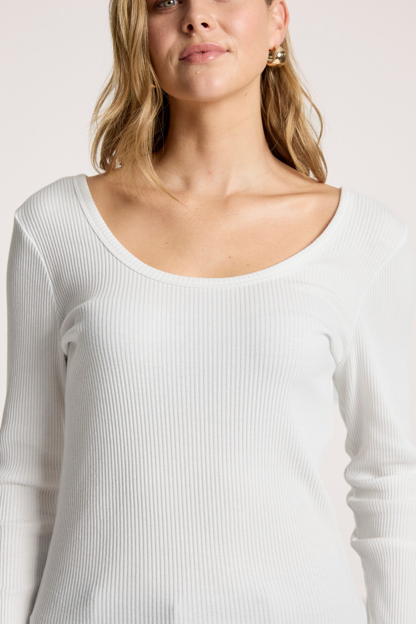 Plage Long Sleeve Tshirt - White