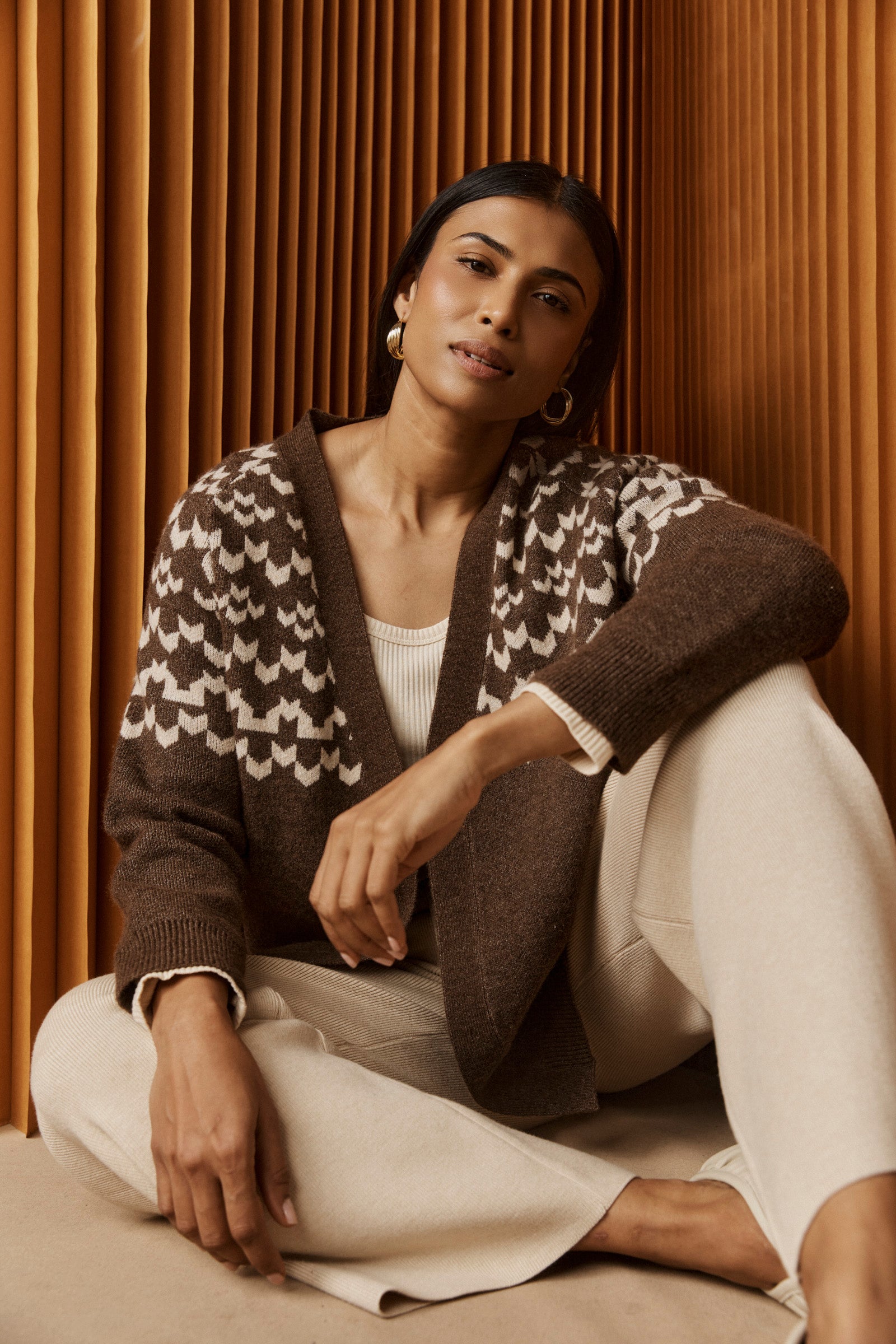 Samira Knit Pant - Bisque