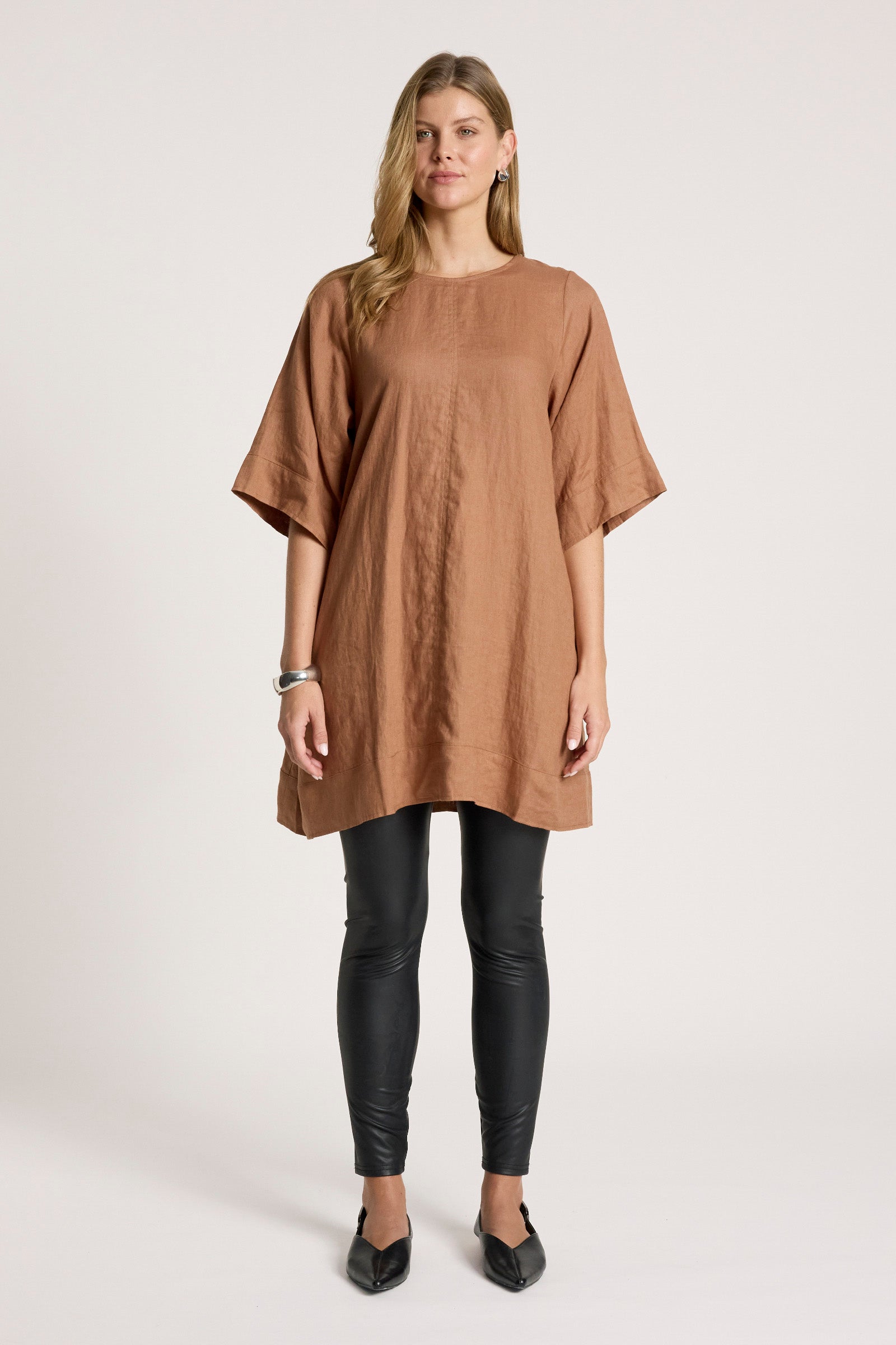 Bajau Tunic Dress - Clay