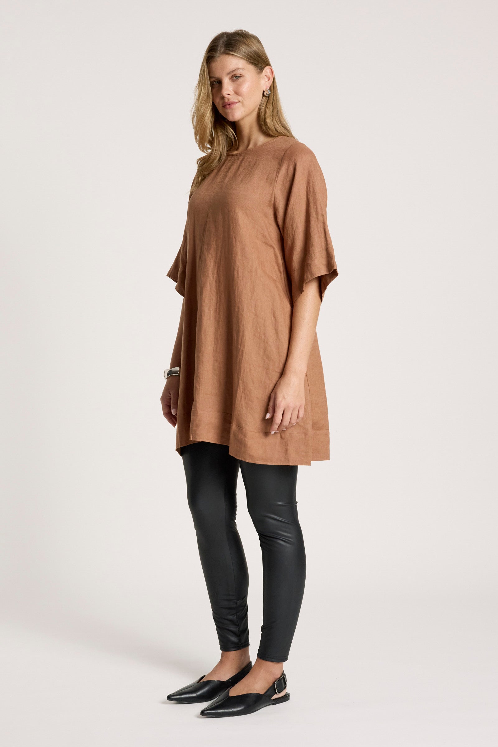 Bajau Tunic Dress - Clay