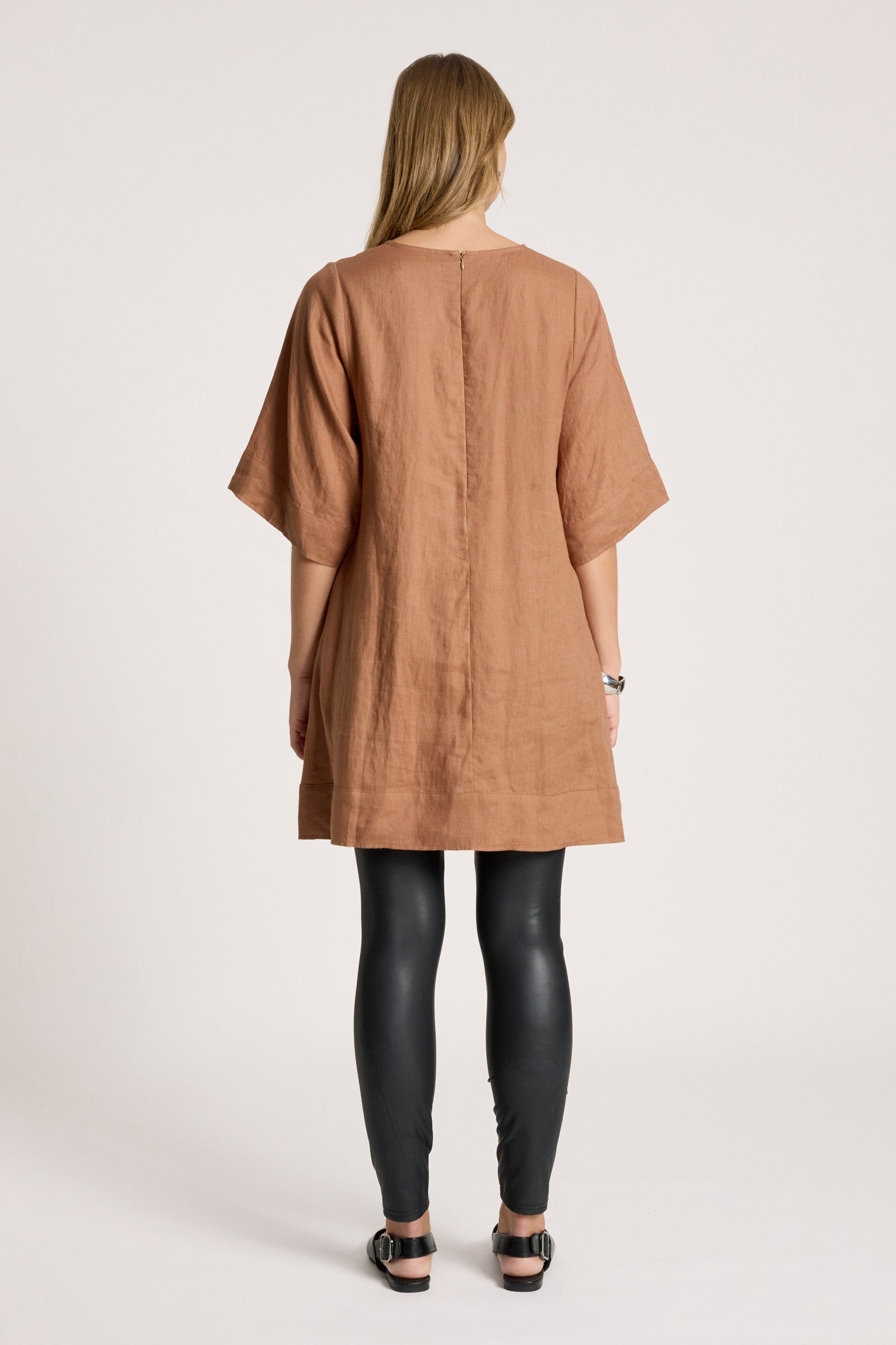 Bajau Tunic Dress - Clay