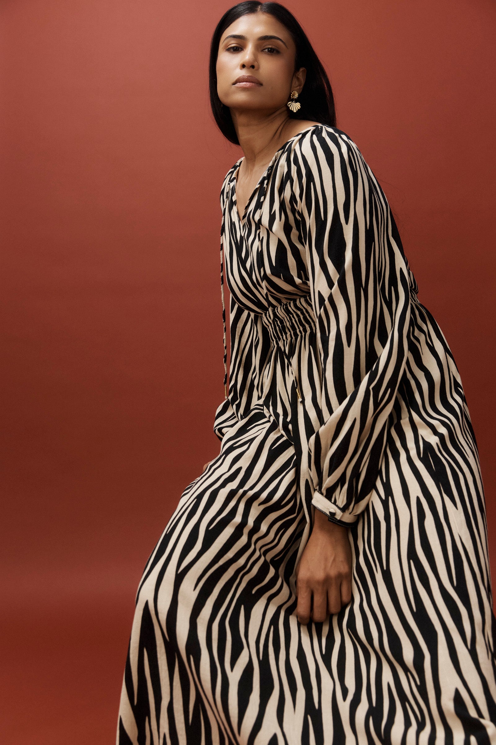 Bajau Maxi Dress - Savanna