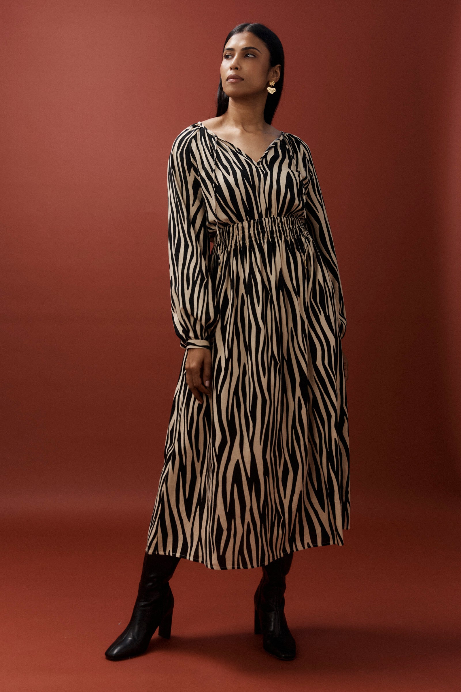 Bajau Maxi Dress - Savanna