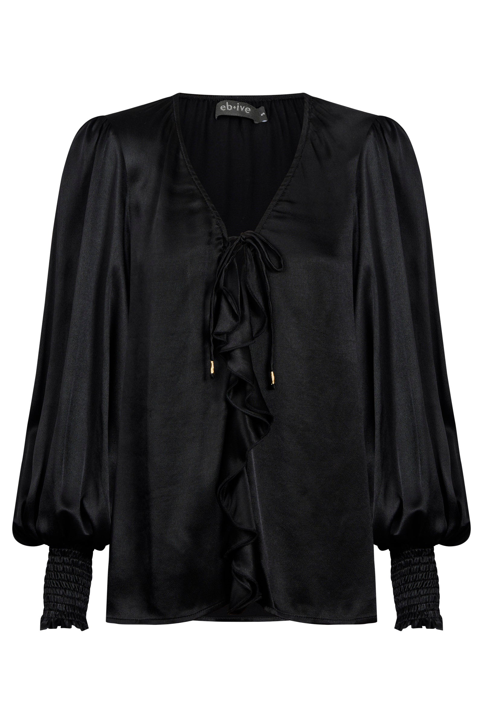 San Frill Top - Black