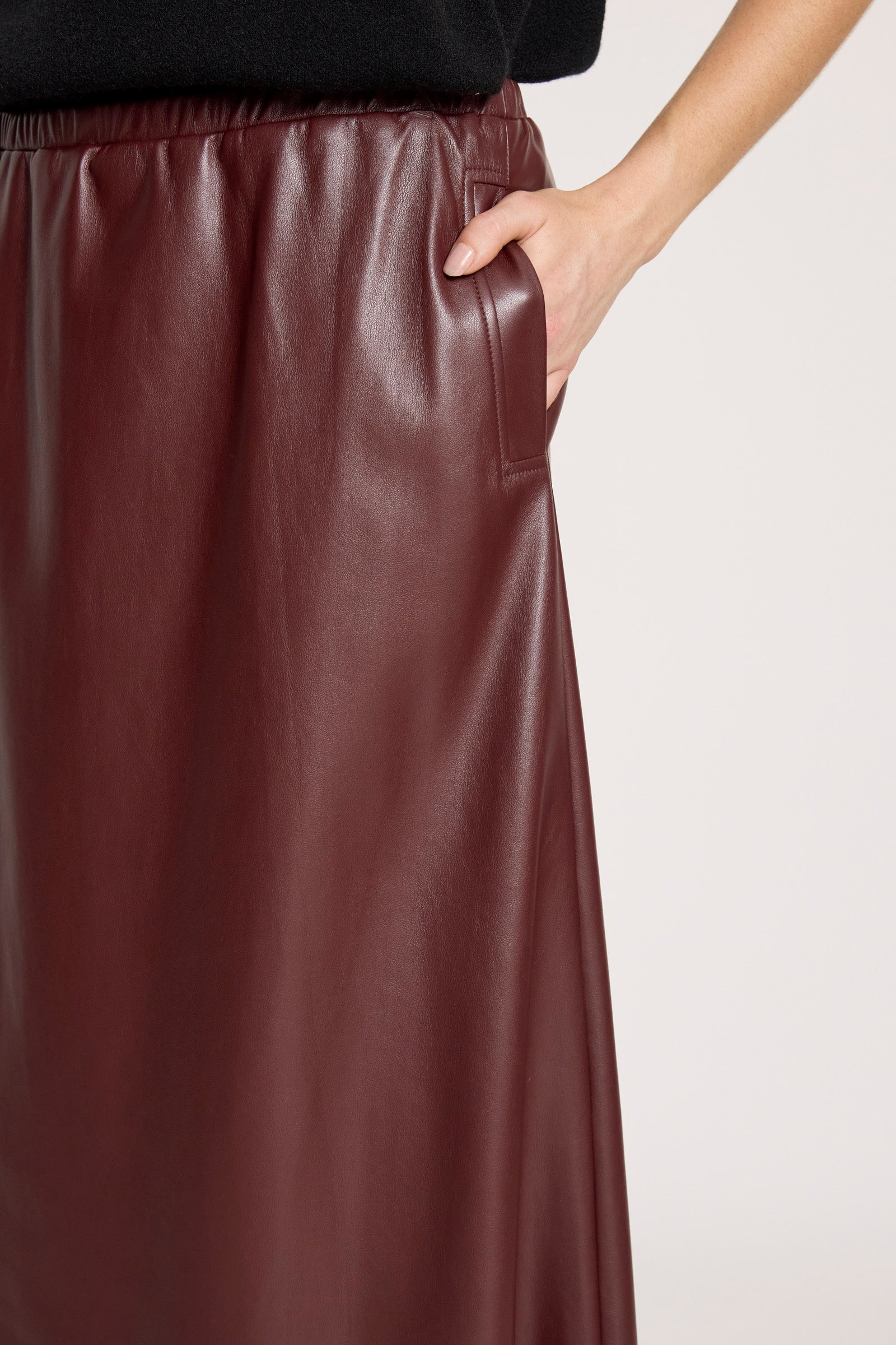 Amina Skirt - Mahogany