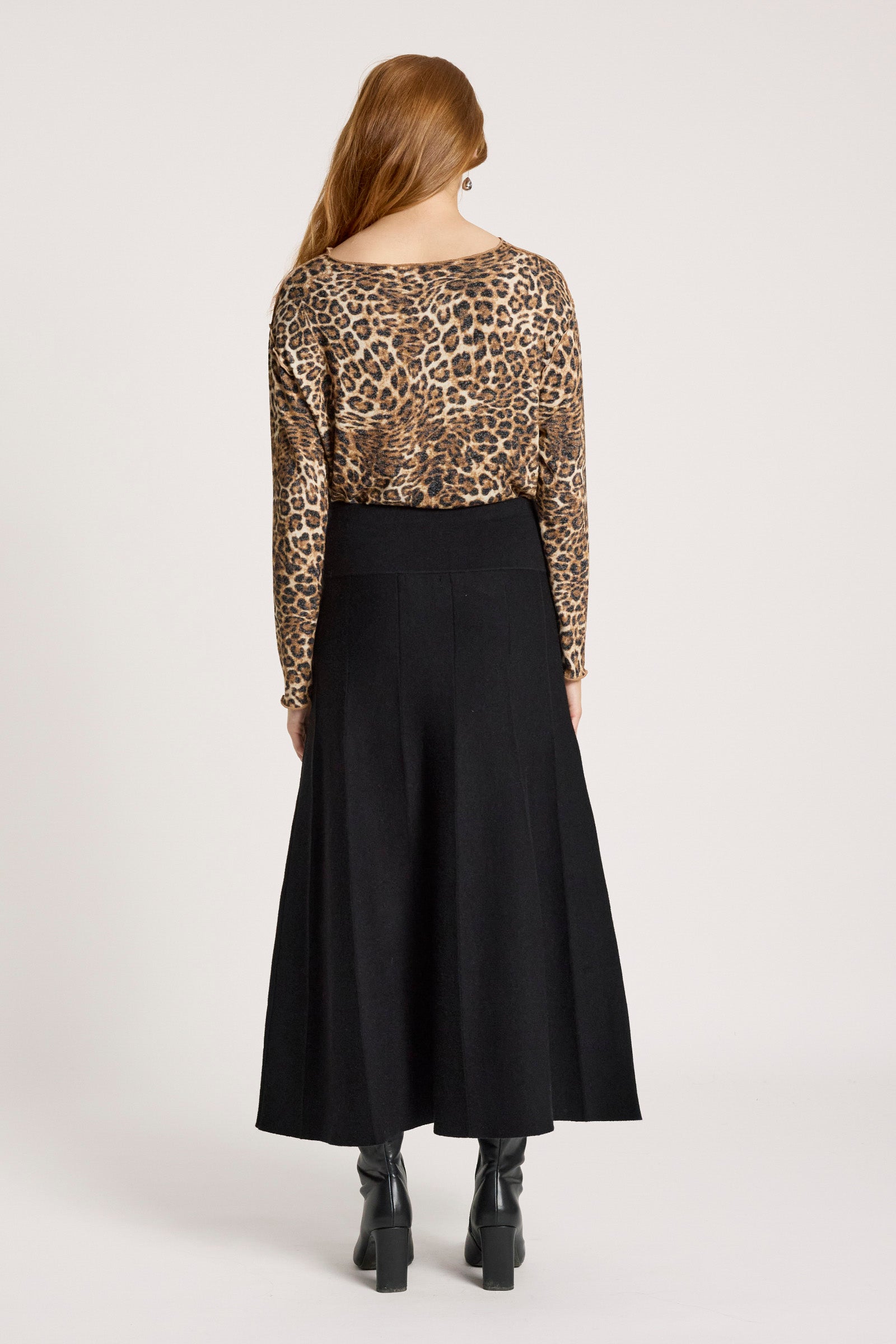 Zala Knit Skirt - Black