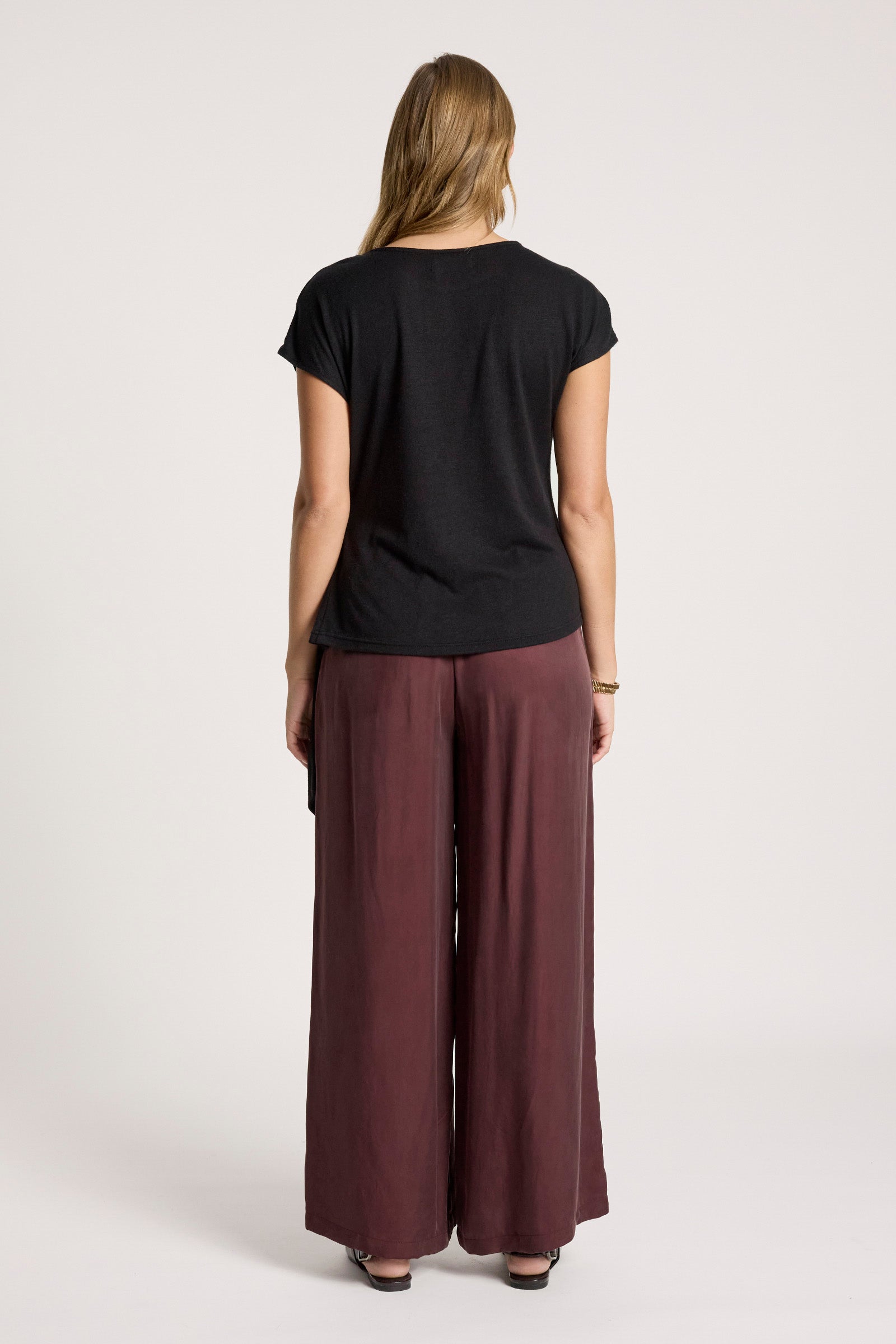 Aria Tie Top - Black