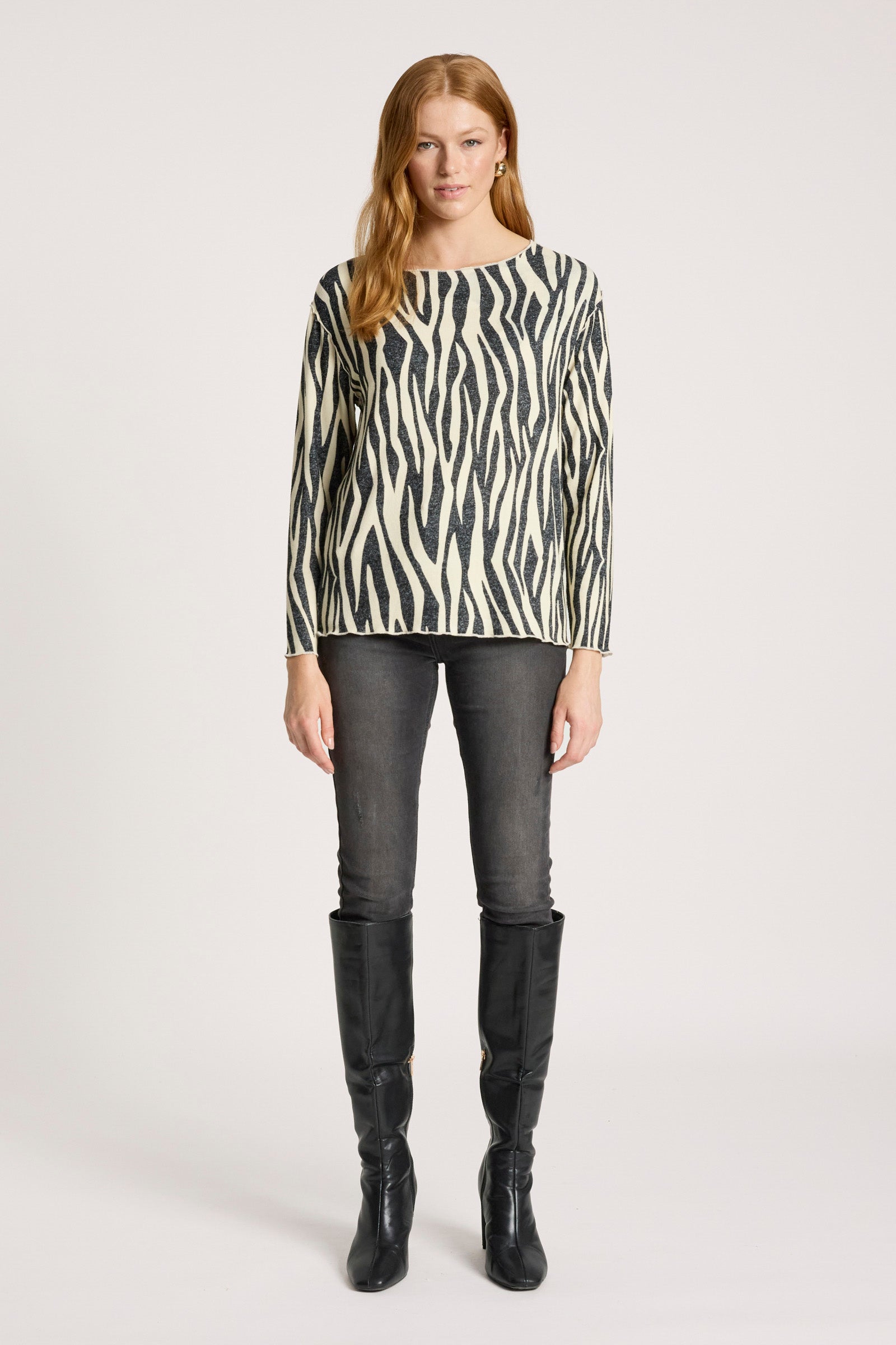 Aria Long Sleeve Top - Savanna
