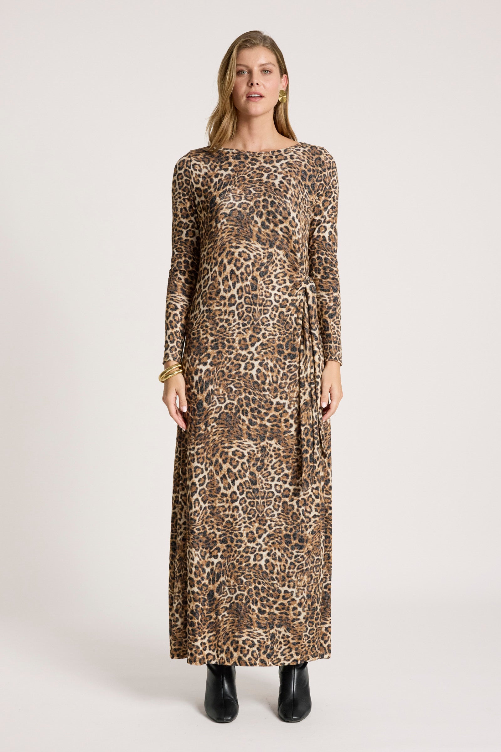 Aria Tie Maxi Dress - Nomad