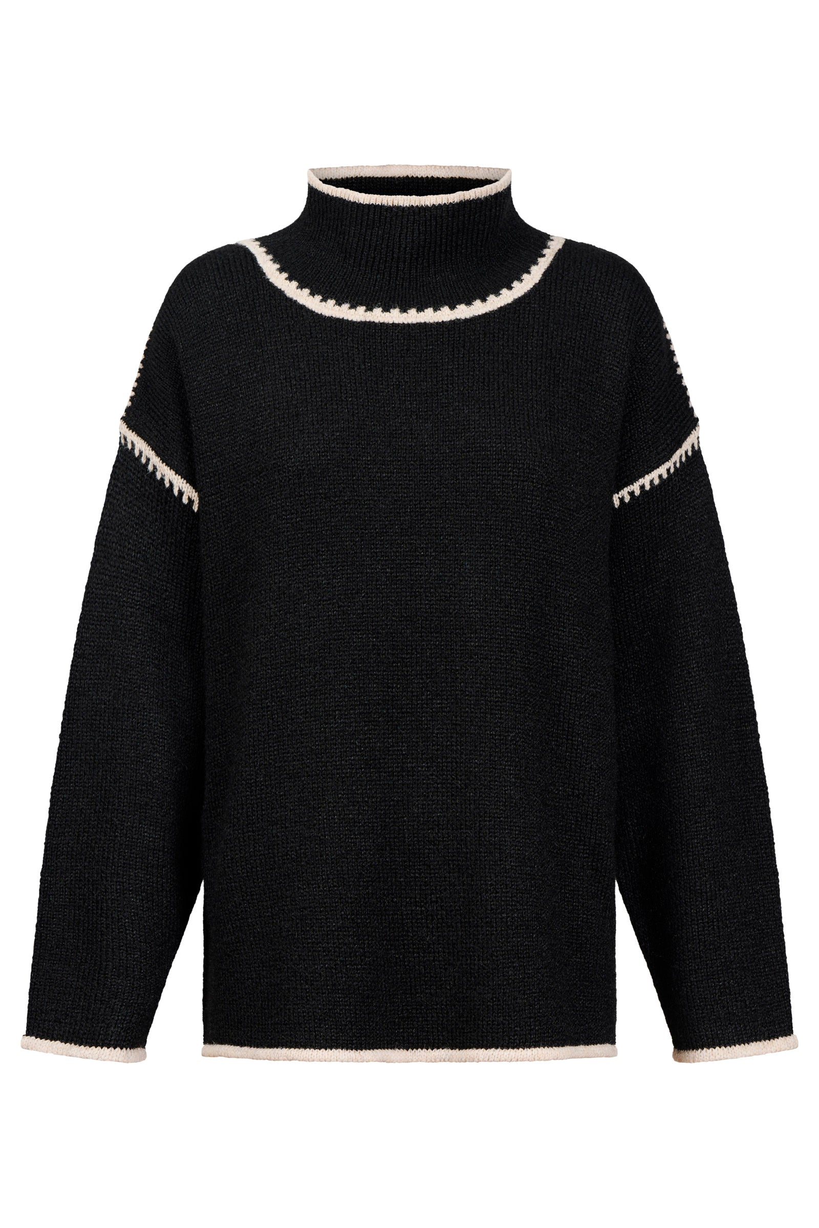 Orin Jumper - Black/Dune