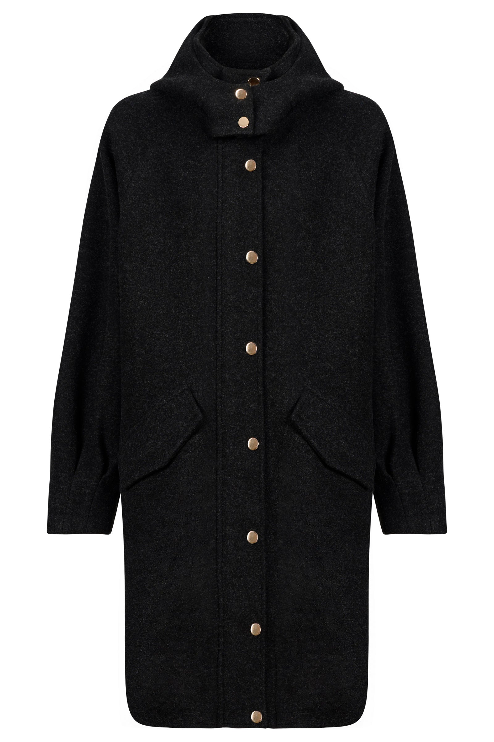 Sable Hood Jacket - Char