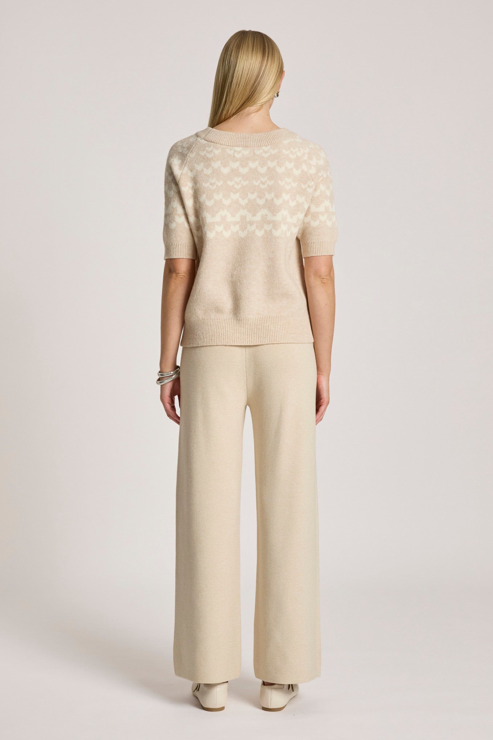 Maasai Knit Top - Dune/Bisque