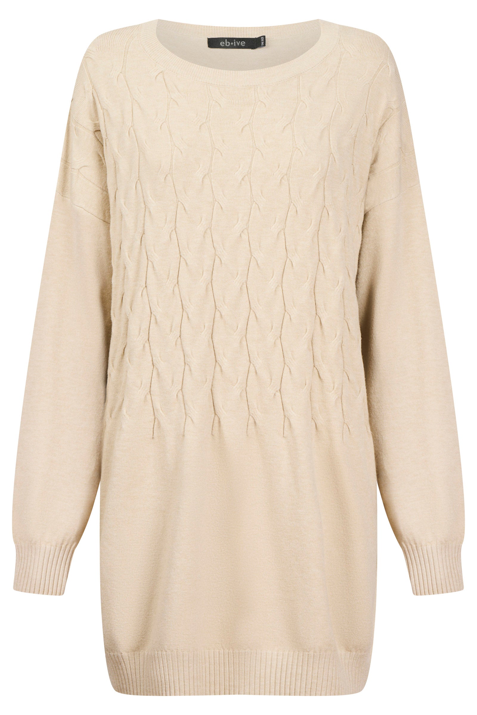 Samira Relaxed Knit - Bisque