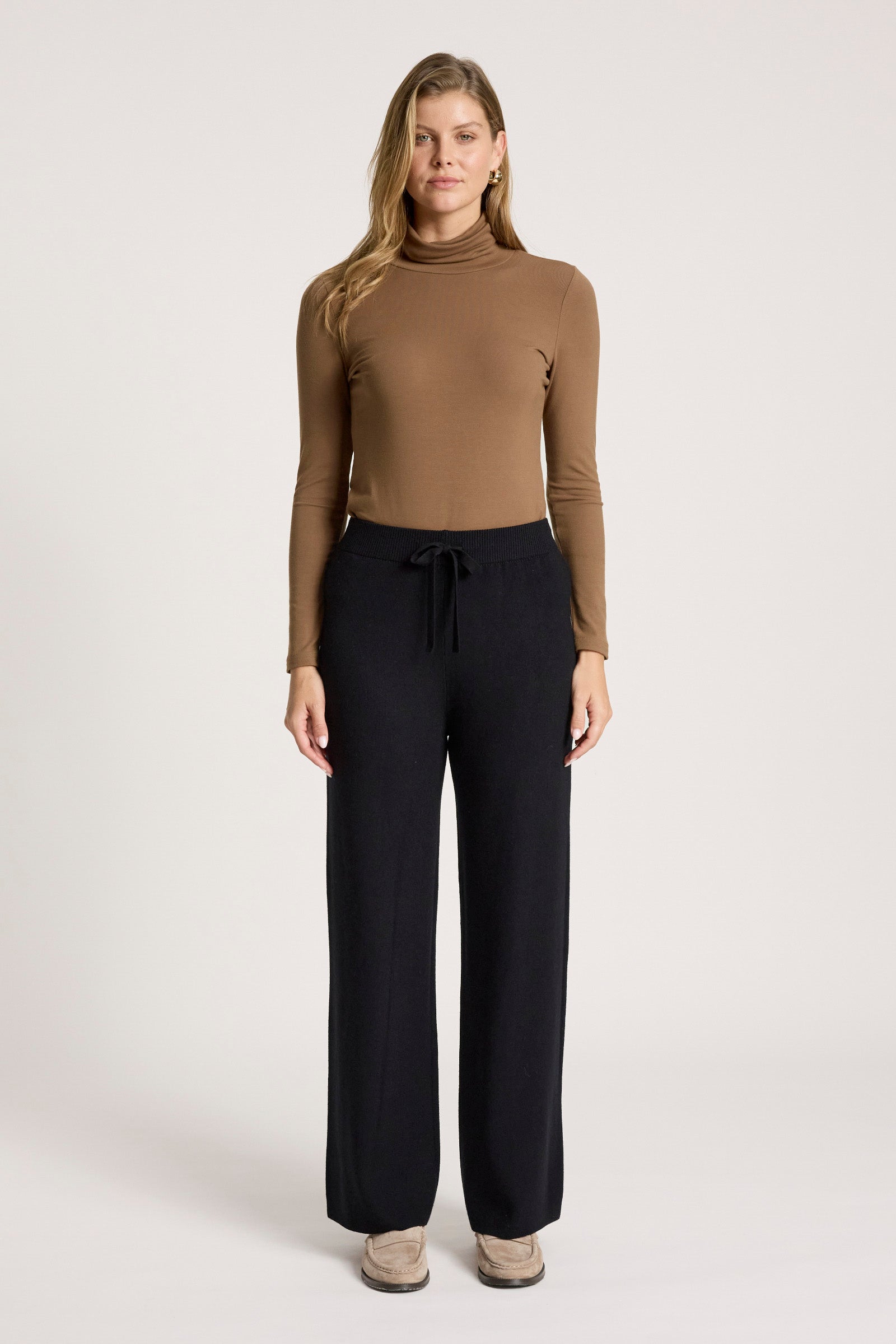 Samira Knit Pant - Black